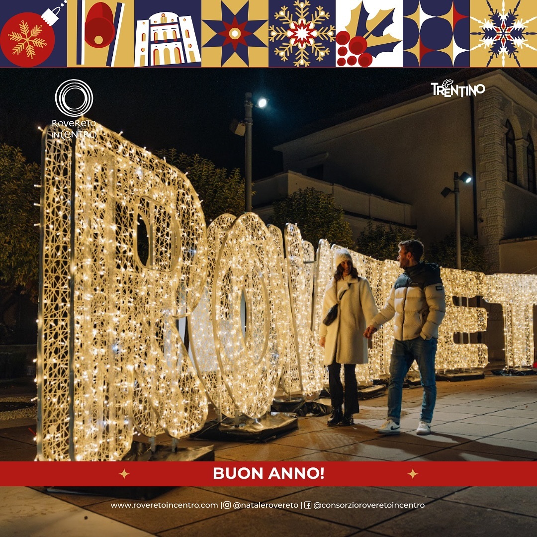 Buon anno da tutto il team di @roveretoincentro! 💫
Che questo 2025 possa esaudire tutti i vostri sogni.
Auguri! 🎉