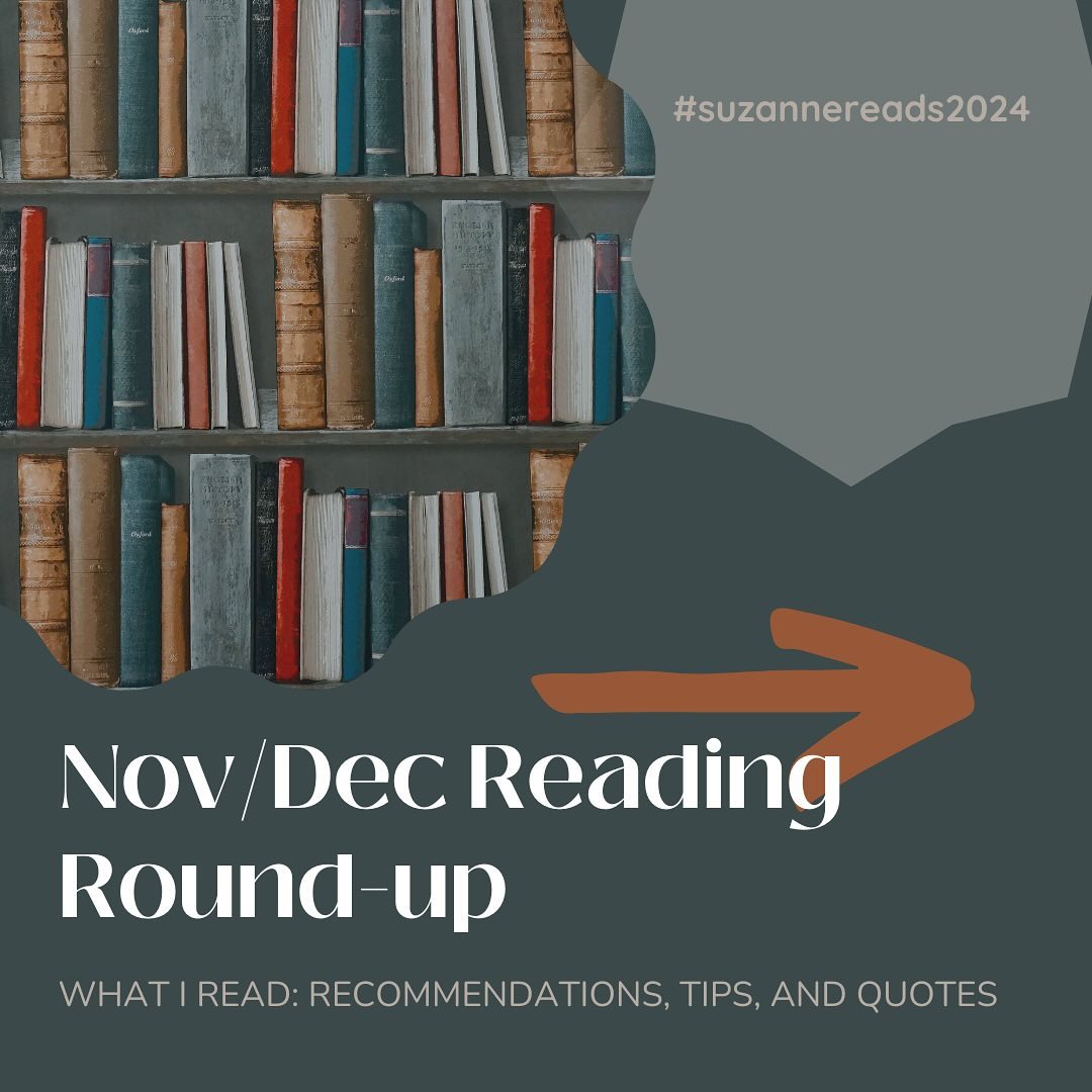 I’ve been combining the last two months of the year for a few years. These two months comprised the end of one semester, the only four weeks of break I’ve gotten in the year and a half of grad school, and a lot of family time - a LOT of family time. Let’s just say that every person in our family is grateful for a return to routine that, after 26 days, will *finally* occur tomorrow.
I don’t have time to address all of these books here, but there were a few real highlights.
No one writes about joy better than Ross Gay. Inciting Joy’s meandering essays are a lesson in joy, and boy, it isn’t toxic positivity or even the church-y notion of “count it all joy.” Joy is complicated and challenging; without sorrow, it doesn’t exist. This is less of a collection of essays and more of a how-to. I loved it.
My favorite fiction book of the past two months is not a famous book club pick or literary fiction masterpiece, but it is the most enjoyable book I’ve read for months. An Academy for Liars is a perfect, quick-moving yet still well-developed fantasy about magic, lying, and manipulation, and well, it’s just fun. I highly recommend it.
Looking forward to 2025, I have one primary goal. I will re-read a favorite every month. I need to lean into joy, comfort, and beauty, and there’s no better way for me to do that than to revisit some of my favorites.
January’s re-read is Peace Like a River by Leif Enger—one of my top 10 favorites. I read the first few chapters and then had to put it down to savor it fully.
📕 What did you read in the past two months that you can’t stop thinking about?
📚 Have you read any of these books? Which was your favorite? Which did you hate?
📖 Do you have any reading goals for the next year?