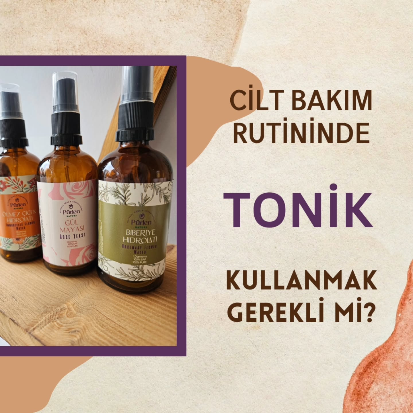 Cilt bakım rutinimizin ara aşaması olan tonikler bakın ne işe yarıyormuş☺️
Beğenmeyi, yorum yapmayı, ilgileneceğini düşündüğünüz kişilere göndermeyi unutmayın.
#tonik #tonikkullanımı #toník #cilttoniği #doğalciltbakımı #doğaltonik #doğalgülsuyu #purlennatura #doğalgüzellik #temiziçeriklikozmetik