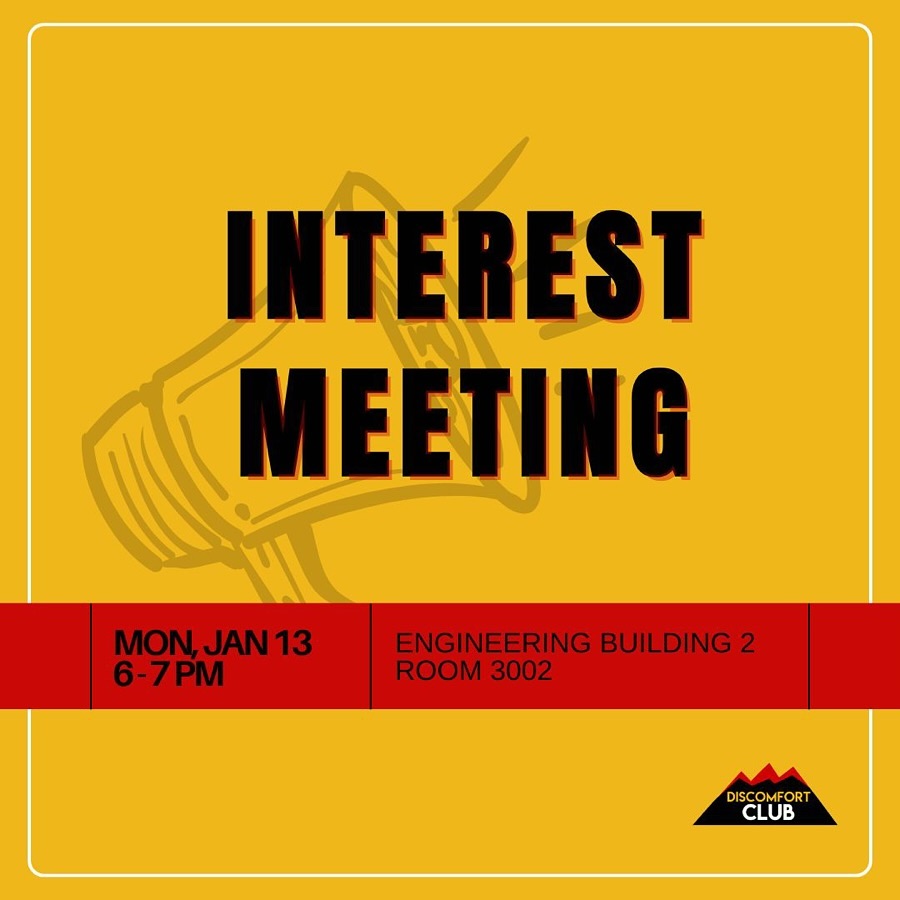 Join us TODAY in Engineering Building 2, Room 3002 for an action-packed meeting!
Here’s what’s in store:
✨ Learn all about the club and this semester’s exciting plans
✨ Connect with new and familiar faces
✨ Share your ideas for upcoming events
We can’t wait to see you there!
-
-
-
-
#ncsu #ncstateoncampus #ncstate #campuslife #ncsustudentlife #studentlife #community