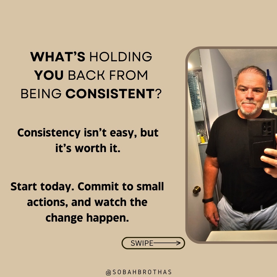 Transformation doesnโt happen overnight, and it doesnโt require gimmicks or quick fixes. It happens through consistency, small changes, and showing up for yourself every day.
This was me before I started making those changes. I wasnโt moving enough, I wasnโt eating to fuel my body, and I wasnโt prioritizing my health. But once I committed to the processโwalking 8-10k steps, focusing on nutrition, and strength training twice a weekโeverything started to shift.
The truth is, if I can do it, so can you. Iโve been where you are, and I know how overwhelming it can feel. But you donโt have to figure it out alone.
If youโre ready to make a change, Iโd love to help you get started. No gimmicks, no shortcutsโjust natural, sustainable steps that actually work. DM me or drop a ๐ฌ, and letโs take the first step together.
#ConsistencyIsKey #naturaltransformation๐ช #SobahBrothas #HealthAndWellness #SmallStepsBigResults #100LbsDown