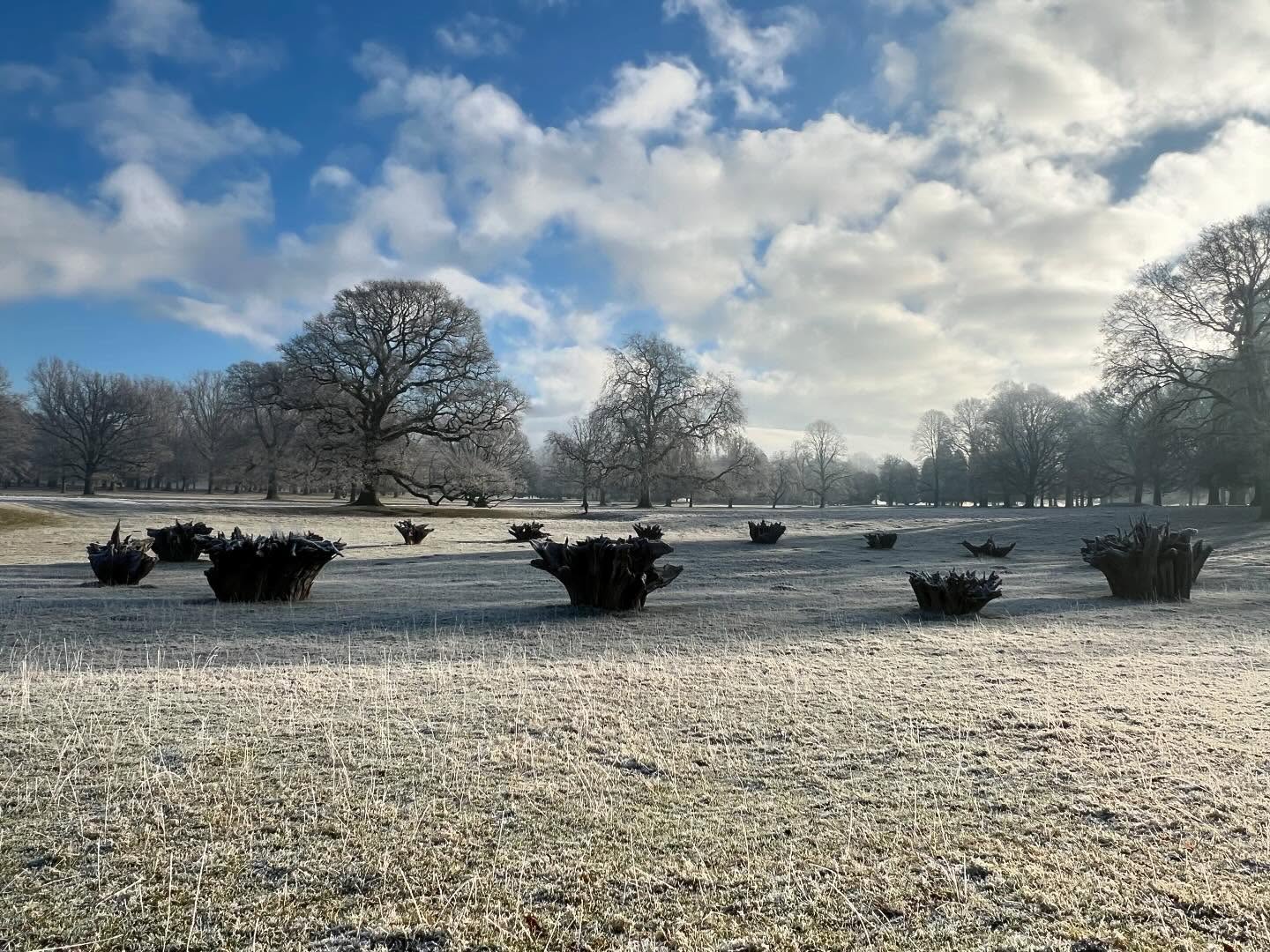 Richard Long’s White Deer Circle looking particularly magical in the frost.
.
.
.
.
.
#norfolk #landart #richardlong #contemporaryart