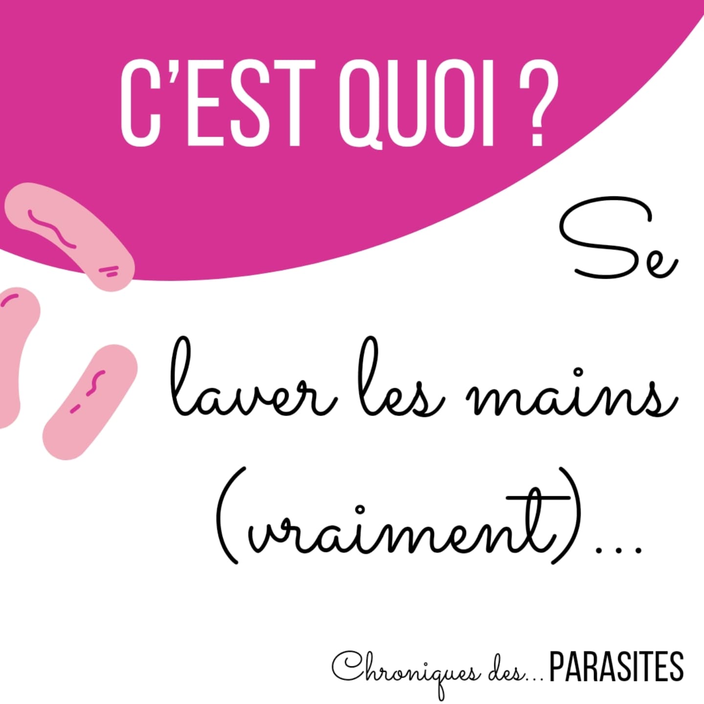 La meilleure façon d'éviter de choper un parasite :
Se laver les mains 👌 !!
(y'a d'autres trucs mais je vous en parlerai dans le prochain post).
On transporte un paquet de truc sur nos mains et surtout on les partage...
Se laver vraiment les mains c'est :
1/ utiliser de l'eau et un gel lavant
2/ laver toutes parties
On a bien été formé pendant le covid 😅
➡️Mouiller-savonner-frotter-nettoyer-rincer-secher!
Le gel hydroalcoolique, c'est pas obligatoire à garder que s'il n'y a pas de points d'eau.
➡️ Et on le fait à des moments stratégiques :
* après être allé aux toilettes. Vous vous rappelez de la principale source d'infection : ano-buccal
* avant de manger
* après avoir touché quelque chose que beaucoup de monde à touché (la barre du métro, ça cous parle ?)
💡Et puis c'est top pour éviter ax passage les gastros, gippes et autres joyeusetés du moment !!
#selaverlesmains
#parasite #parasitose #parasotologie #pcr #microscope
#microbiote #bacterie #malauventre #ballonnements #diarrhée
#troublesdigestifs #digestif #digestion #douleursintestinales
#nutritiondigestif #alimentationdigestion #dieteticien
——————————————————
Céline Bernard
🙋♀️Nutritionniste-Diététicienne diplômée
Micronutritionniste, approche fonctionnelle
🦠Spécialisée en troubles digestifs
RDV sur ➡️ Chroniquesduventre.fr
——————————————————