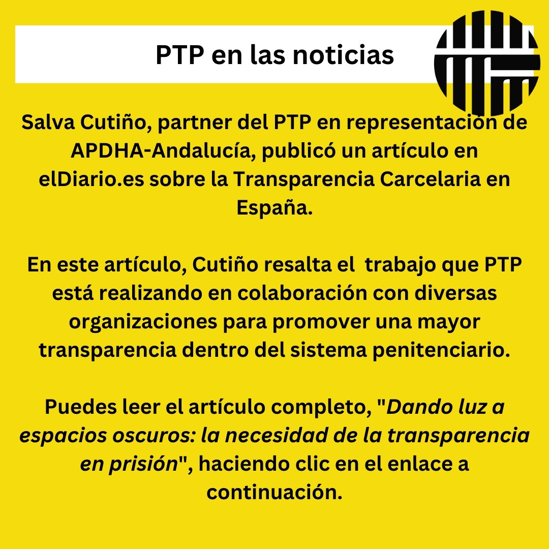 PTP en las noticias / PTP dans les actualités / PTP in the news:
https://www.eldiario.es/andalucia/el-blog-de-apdha/dando-luz-espacios-oscuros-necesidad-transparencia-prision_132_11925227.html