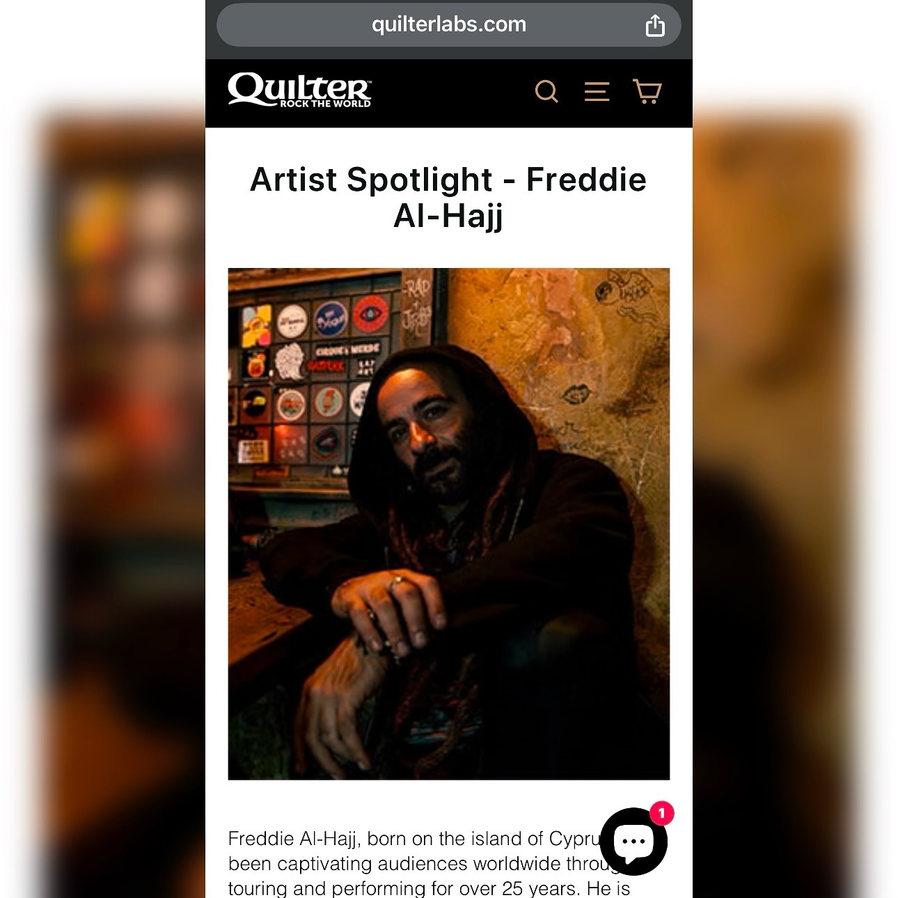 Thank you @quilterlabs for adding @freddie_clepto_thehajj to their artist spotlight!! We are looking forward to rocking out with our new Quilter guitar head at the next show!!
#thehajj #thehajjmusic #quilter #guitar #amps