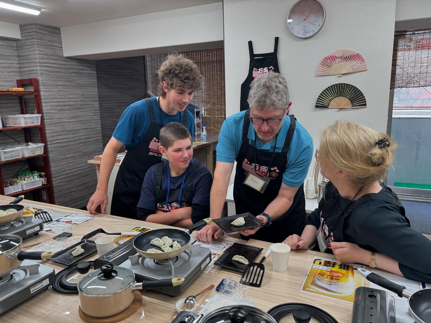 .
Thank you for joining us 😊
We held a Gyoza competition today😂
Here is the perfect place where you can learn how to make authentic Japanese delicious Ramen and Gyoza.
If you’re interested in learning about Japanese food, please come and join us!
#kyotocookingclass #cookingclasskyoto #kyotoramen#kyotogyoza