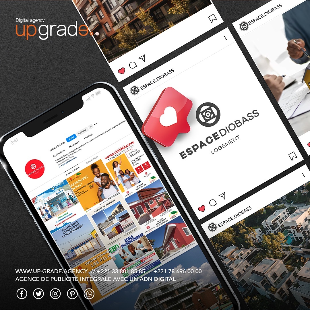 Bienvenue ESPACE DIOBASS,
Nous sommes ravis de vous accompagner dans cette nouvelle aventure et de mettre notre expertise à votre service pour booster votre présence et atteindre vos objectifs. 🤝
Nous vous souhaitons une collaboration fructueuse et pleine de succès ! Ensemble, faisons grandir votre projet et propulsons-le vers de nouveaux horizons.
À une belle réussite commune !
.
.
.
#digital
#digitalagency
#brandidentity
#upgrade
#communication