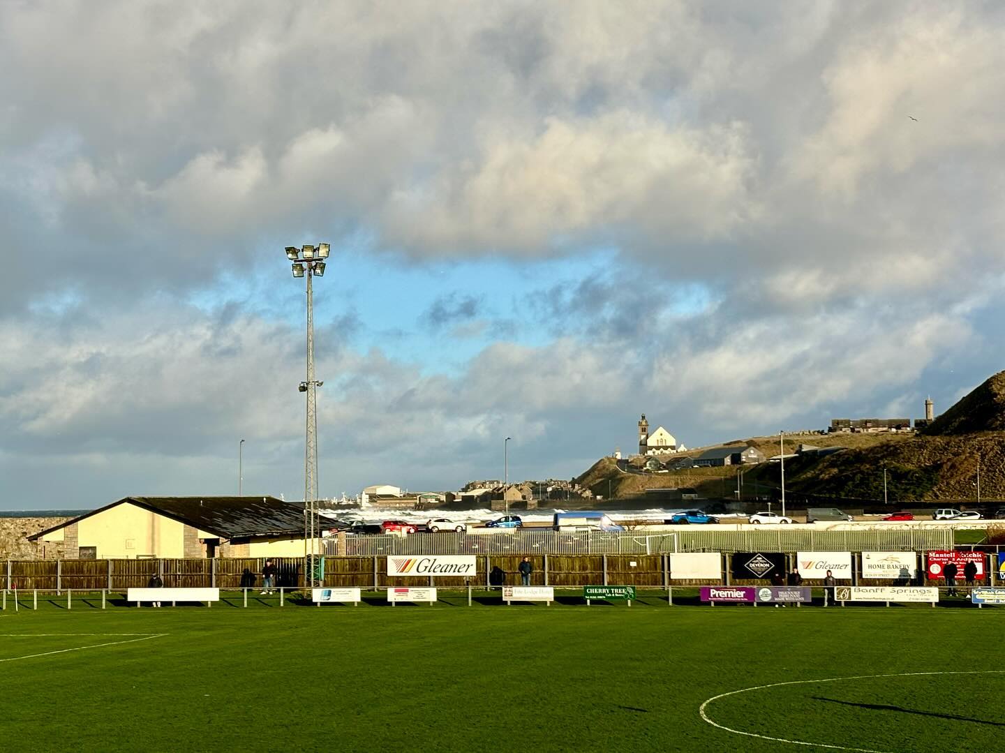 At Princess Royal Park on a beautiful day in November. And with a Deveronvale win, no less. 🤩