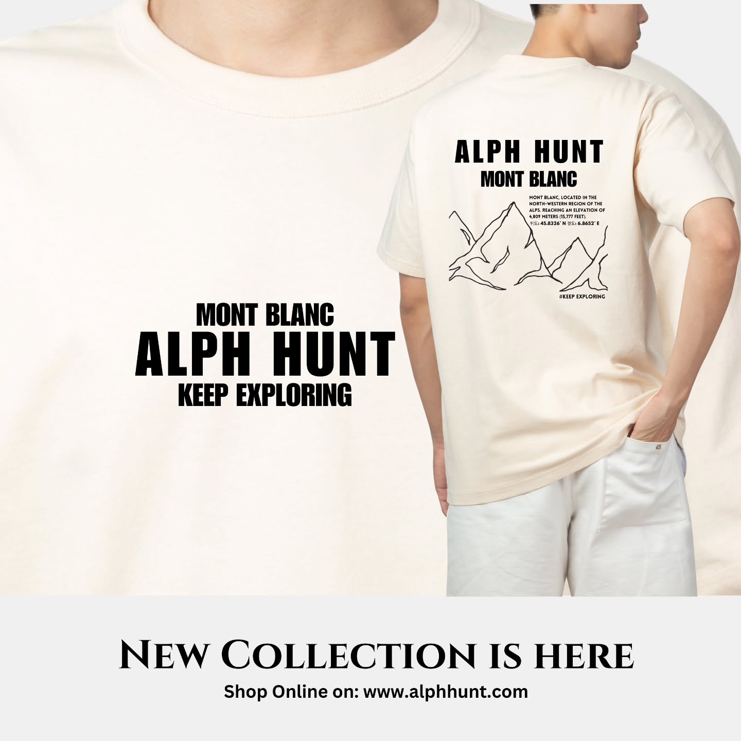 Fresh styles, unbeatable comfort! Grab your new favourite T-shirt now. Shop online at www.alphhunt.com or WhatsApp 58090090!
#keepexploring