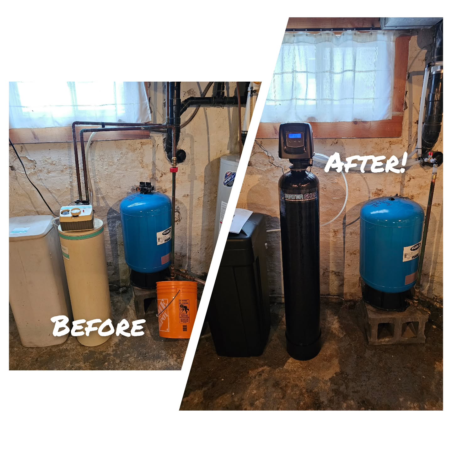 Today's install! Out with the old, in with the new!