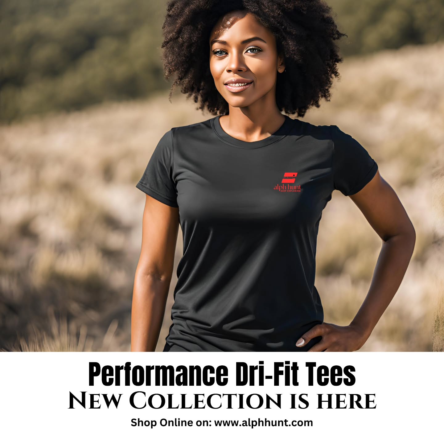 Stay cool, dry, and unstoppable! Our Dri-Fit Performance Tee is designed for runners, cyclists, and hikers—made with breathable fabric to wick away sweat and keep you comfortable all day.
Shop now at www.alphhunt.com or WhatsApp us at 58090090! #keepexploring