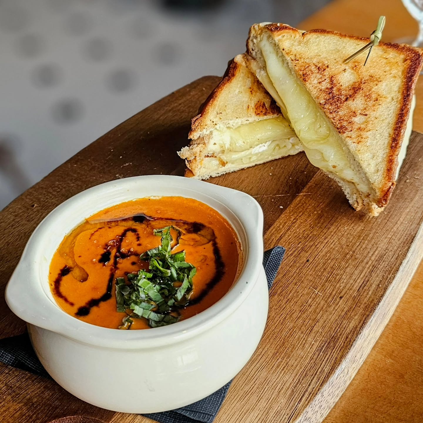 Roasted Pepper & Tomato Bisque
Double Decker Grilled Cheese
#grilledcheeseandtomatosoup #grilledcheesesandwich #grilledcheese #tomatosoup #grilledcheeseday #grilledcheeseplease #ohmyfresh #jaysdeli #fattymatty #jaysdeligrinnell #jayssammies #hotsandwiches #grilledsandwich #grilledcheesesandwiches #grilledsandwichestastegood #toastedcheesesandwich #grilledcheeselove #grilledcheesegallery #grilledcheesenation #grilledcheesepanini #grilledcheesemachine #grilledcheesemaster #grilledcheesefactory #grilledcheesetoast #grilledcheesewonderland #grilledcheeses #toastedcheese #hotsandwich #grilledcheeseporn #grilledcheeseheaven