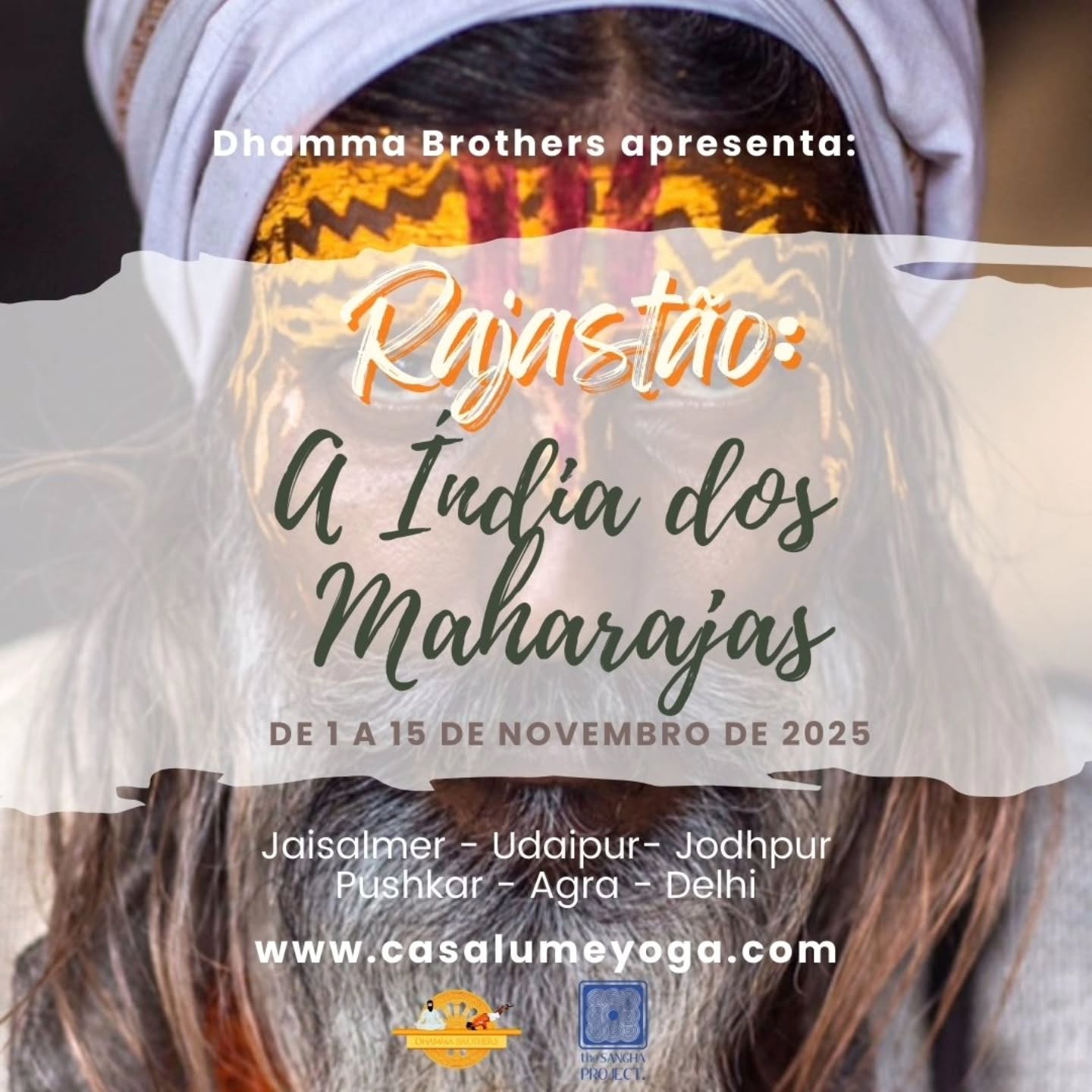 Quero ter a honra de apresentar a você este país que amo tanto! 🇮🇳 Programei esta viagem reunindo todos os elementos que considero essenciais para uma imersão profunda, transformadora e única. A segurança e a experiência de conhecer a Índia há 10 anos me conferem a certeza de que existe uma viagem inesquecível esperando por você!
Uma noite no deserto em Jaisalmer, os templos de Pushkar, as caminhadas pela cidade azul e seus fortes principescos, a cerimônia na cidade dos lagos, o icônico Taj Mahal e tanto mais...
Espero que os arranjos divinos estejam no justo momento para você e que, assim, possa nos acompanhar nesta trilha.
Feche os olhos e busque em seu coração... se o chamado se manifestar então chegou a sua hora!
Bora pra Índia em Novembro de 2025?
Namaste!