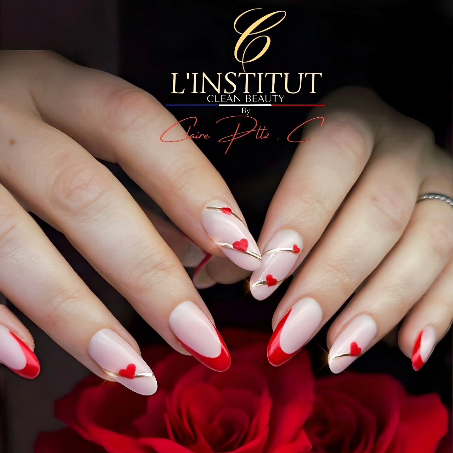 🌹MOOD Saint-Valentin ! ❤️🔥
parfaitement dans le thème de la Saint-Valentin.
Le design est à la fois délicat et moderne, avec une base nude qui apporte une touche de douceur, sublimée par une french rouge audacieuse et des petits cœurs en relief mat qui renforcent l’esprit romantique.
Les fines lignes dorées ajoutent une touche de raffinement et d’originalité, créant un équilibre subtil entre glamour et minimalisme, juste… irrésistible ! ❤️🔥
.
.
⚜️ 𝐂 -𝐋'𝐈𝐍𝐒𝐓𝐈𝐓𝐔𝐓 𝐂𝐥𝐞𝐚𝐧 𝐁𝐞𝐚𝐮𝐭𝐲 ⚜️
SOINS - ONGLERIE - BEAUTE DU REGARD - ÉPILATIONS
📆 𝗥𝗗𝗩 👉 https://c-linstitut.wixsite.com/valence
🚘 A 5 min du centre ville de VALENCE
🅿️ PARKING PRIVATIF GRATUIT🫰
🚍 BUS Citea 4 ou Citea 8 🛑 Demande Arrêt :
🚸Centre commercial ou 🚸Pierre blanche
📍1310 Avenue de la République
07500 Guilherand-Granges
(En face de Auchan et Norauto)
BESOIN DE CONSEILS OU AUTRE DEMANDE ⁉️
Si aucune disponibilité ne vous convient, ou vous ne savez pas quelles prestations choisir, merci de laisser un message au : 07.81.13.48.24
.
.
.
.
.
.#valence26
#moncoeurvalence
#onglerievalence
#manucrurerusse
#saintvalentin
#nailsonfleek