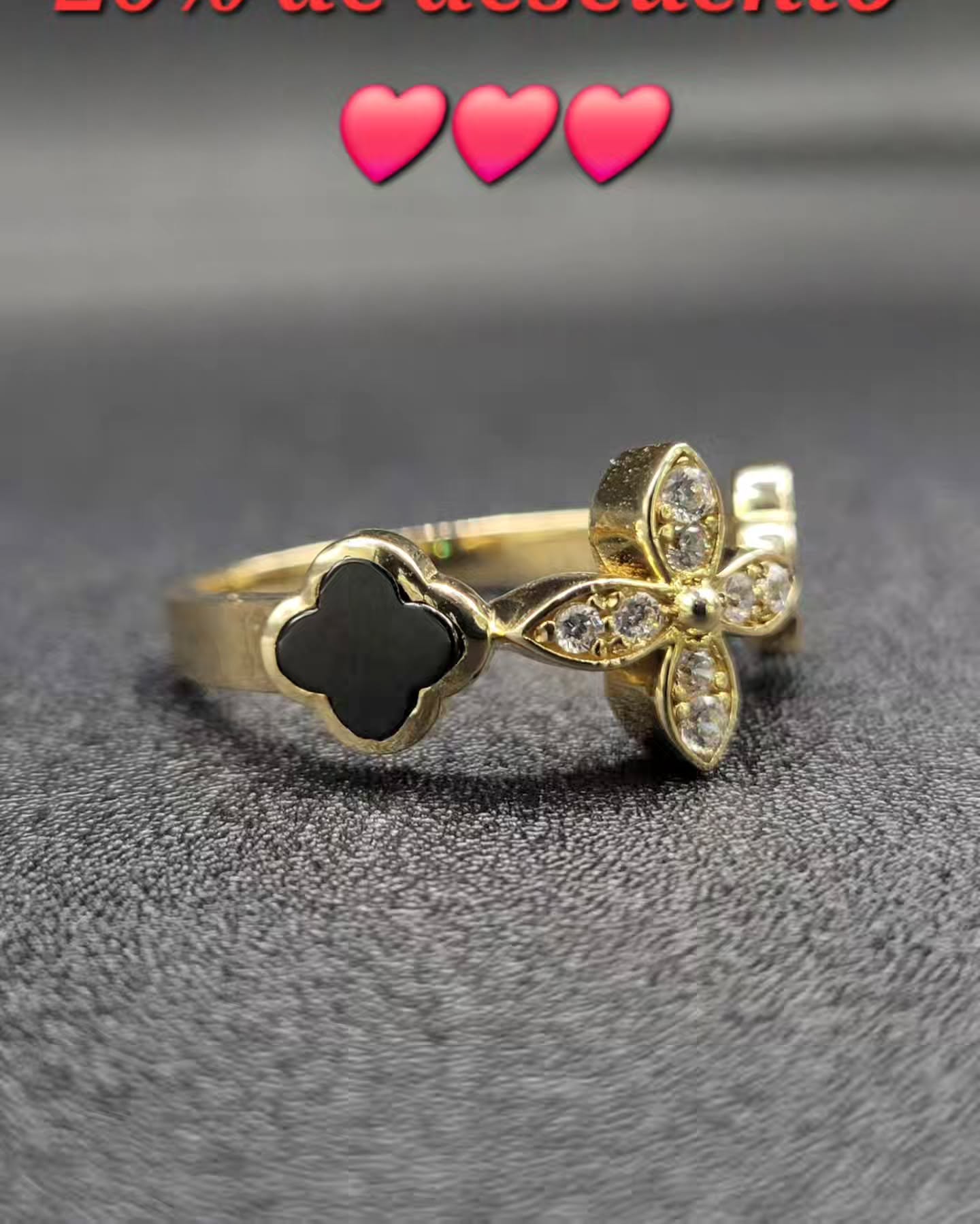 ¡Obtén 20% DE DESCUENTO en anillos seleccionados!
Ya sea un regalo para alguien especial o un capricho para ti, es el momento perfecto para añadir un toque de brillo. 💍
📅 Oferta por tiempo limitado – ¡No te lo pierdas!