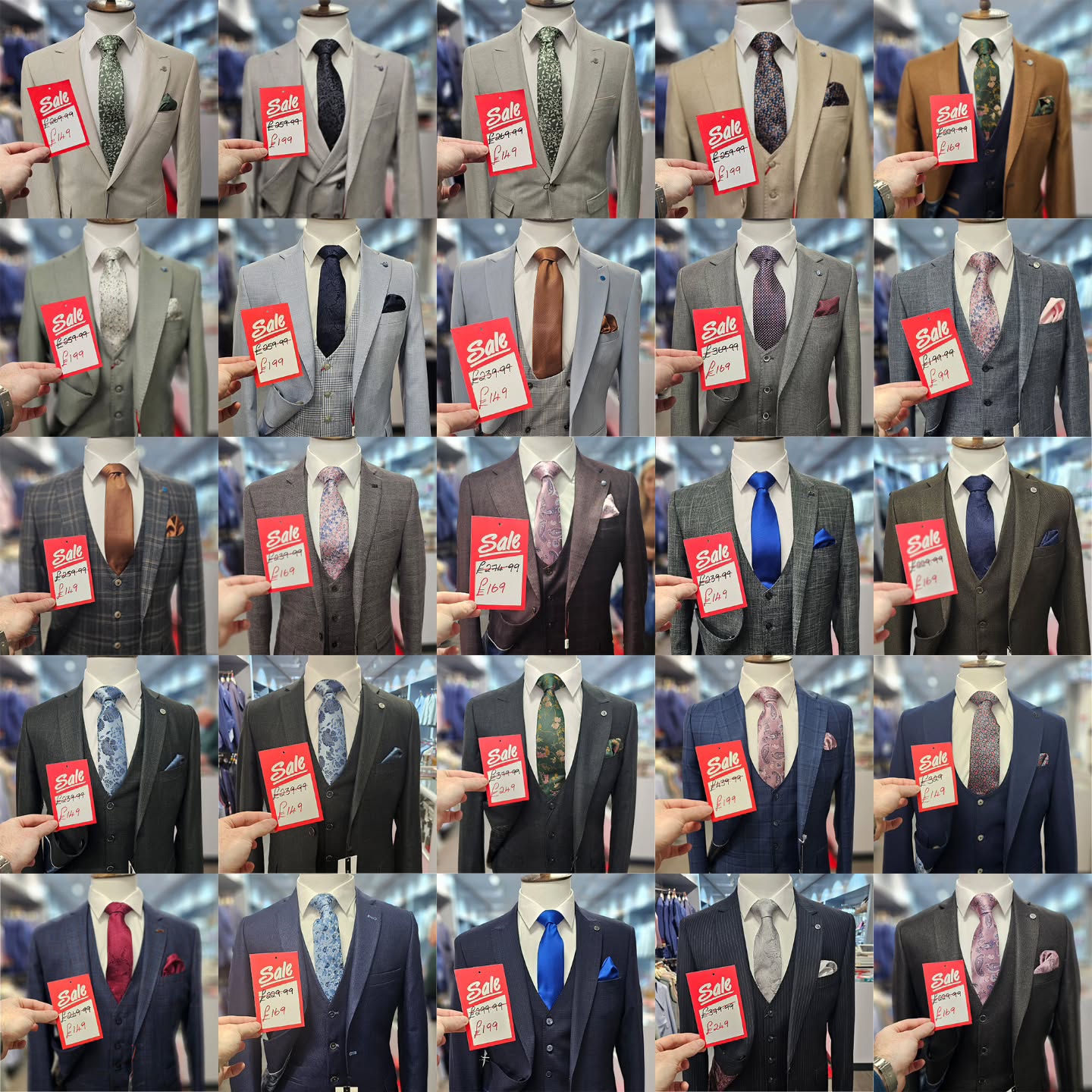 ๐ฅ ๐๐๐ ๐๐๐๐ ๐๐๐'๐๐ ๐๐๐๐ ๐ช๐๐๐๐๐๐ ๐
๐๐ โ ๐๐ ๐๐๐ช! ๐ฅโฃ
โฃ
Up to 50% OFF the North Westโs largest and best suit selection!โฃ
โฃ
Shop top brands like Benetti, Remus Uomo, White Label, Marc Darct, Cavani, Carl Gross, Vichi & More at unbeatable prices โ ๐๐ฎ๐ญ ๐ก๐ฎ๐ซ๐ซ๐ฒ, ๐จ๐ง๐๐ ๐ญ๐ก๐๐ฒ'๐ซ๐ ๐ ๐จ๐ง๐, ๐ญ๐ก๐๐ฒ'๐ซ๐ ๐ ๐จ๐ง๐!โฃ
_____________________________โฃโฃโฃโฃโฃโฃโฃโฃโฃโฃโฃโฃโฃโฃโฃโฃโฃโฃโฃโฃโฃโฃโฃโฃโฃโฃโฃโฃ
www.citymanmenswear.com | 028-71263951 | 18 Waterloo Place, BT48 6BUโฃโฃ | Open 7 Days ๐