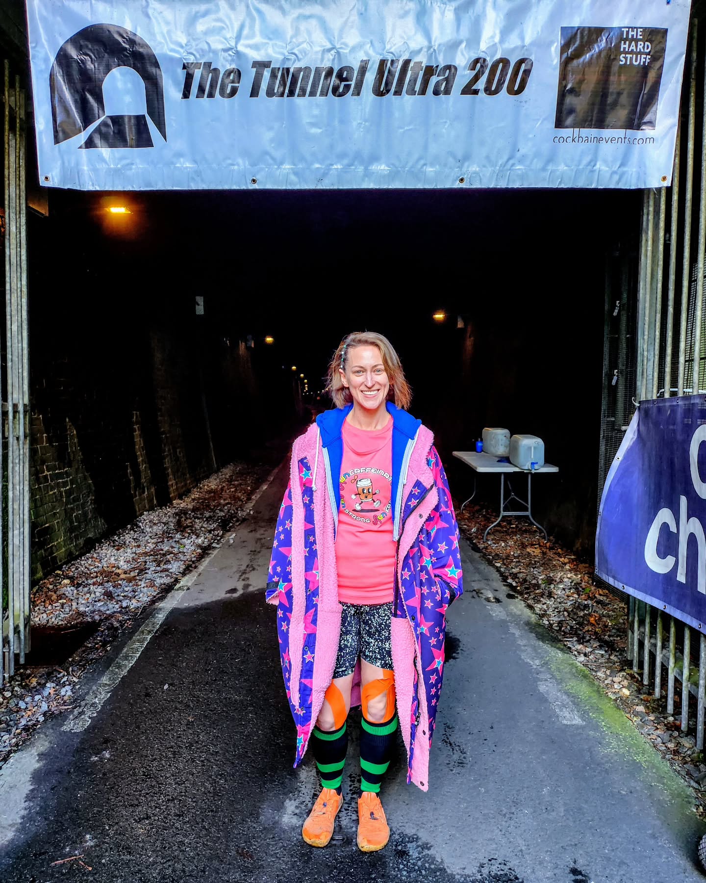 I'm not going to stand here and promise myself I'll be my strongest version yet. That I'll not give in or brake down. I won't stand here and tell myself, that I'm here to prove my worth. I know my worth.
The truth is, our vulnerabilities makes us human, those brake downs, those tears of hurt, the hours of darkness we face, the miles we give into when we tread a little slower, the steps of painful emotional turmoil that run down our faces in the hours to come as we allow emotion to be present, is what makes us the complex magnificent person we are .. the complex magnificent person I am, and why I have chosen yet again, to stand on this start line.
One Tunnel, 200 miles.. It's time to ride the highs and lows..
#thetunnel #ultrarunner