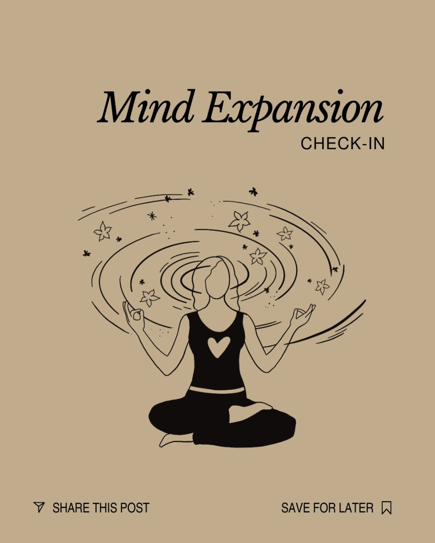Mind Expansion Check-In
Growth happens when we stay curious!
Take a moment each day to ask yourself:
🔹 Did I learn something new today that surprised or challenged me?
🔹 How can I explore it further?
🔹 What questions do I still have?
Every day is a chance to expand our minds, shift our perspective, and discover something incredible. Stay curious, keep questioning, and never stop learning! ✨
#MindExpansionCheckIn #StayCurious #NeverStopLearning #Mindfulness