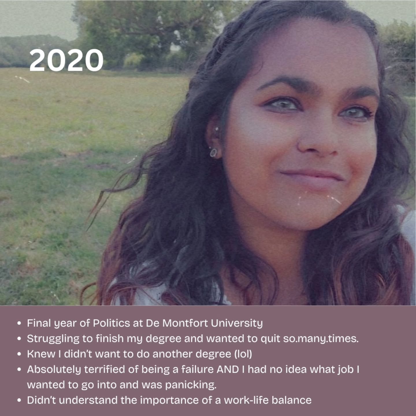 Saw this trend and thought I have to do this!
The lives I've lived since 2020 have been crazy. I've lived in Leicester, Northampton and now just outside York. I've completed degrees at De Montfort University and the University of York, and now I'm at the University of Hull.
2020 feels like yesterday and a lifetime ago, if I've learnt anything it's to be optimistic about what's to come ✨️
#PhD #PhDStudygram #University #thenandnow
