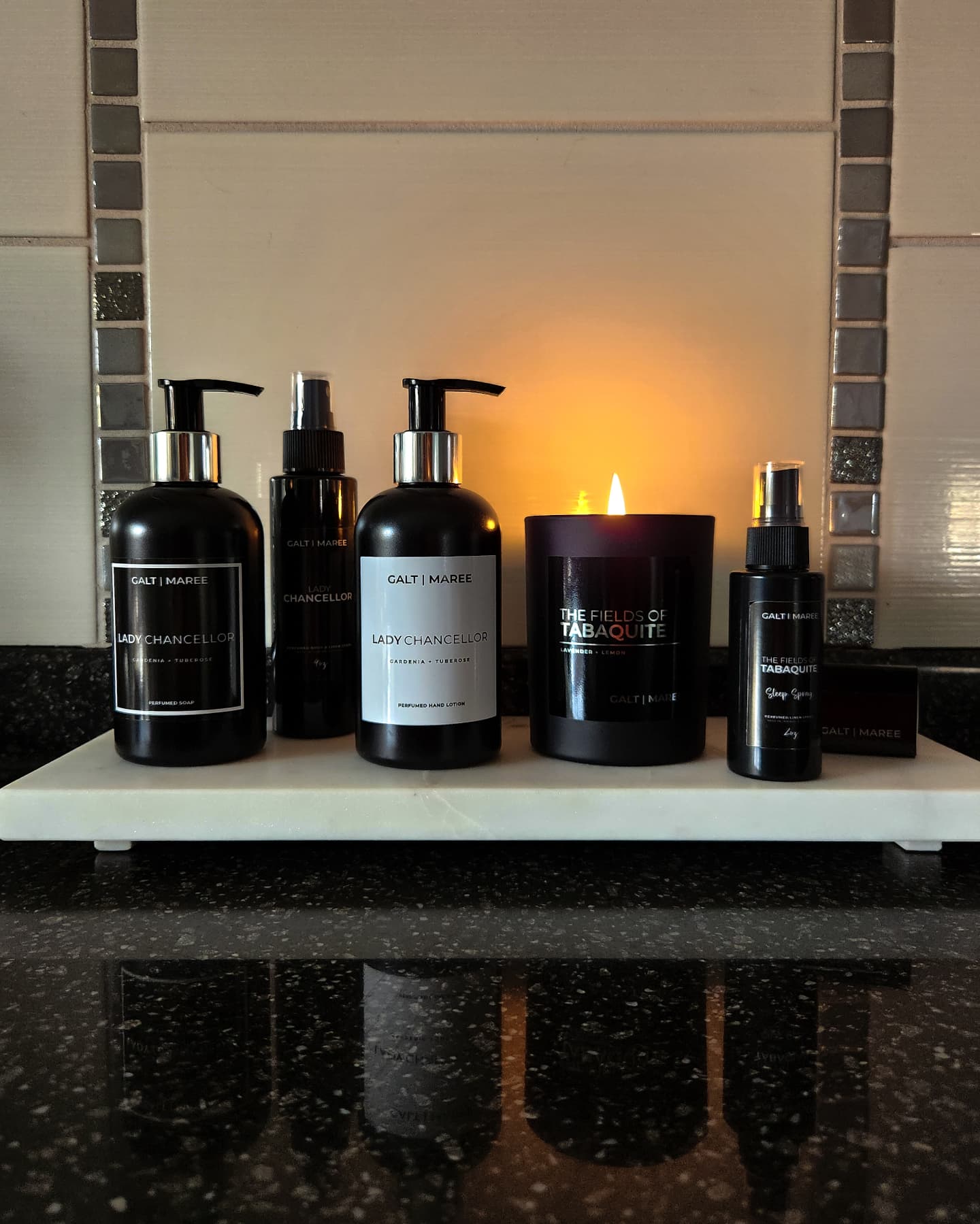 The perfect bathroom lineup doesn't exi...😏
Mix and match your favourite scents to create the perfect bathroom tray for you!
Retailers Trinidad & Tobago:
@okazions
@massystorestt
@de_luxo_gift_store
@antonisfloralstt
@niche_salontt
@5thsensation
@tradewindshoteltt
@gonebananastt
@karenixtt
@libertyhomestore
@nexgenbrewing
Rainy Day's Gift Shop
The Avenue Pharmacy
Retailers U.S.A:
@basesuperstore
@skin_fusion_spa
Retailers The Cayman Islands:
@bedsidemanor
#shoplocal #galtandmaree #trinidadandtobago #luxurycandles #handpoured #handpouredcandles