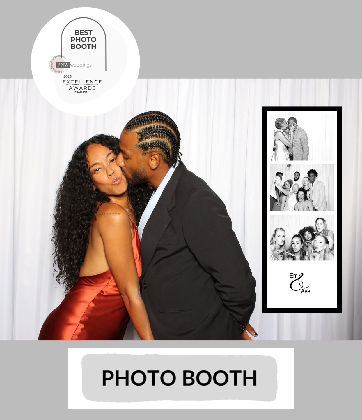 We're a PNW Weddings 2025 Excellence Awards Finalist for Best Photo Booth! Show your support and cast your votes!
Voting Process:
1. Go to the website: https://pnw-wedding.com/2025-excellence-awards-finalists/ (link in bio)
2. Scroll to categories & choose Photo Booth
3. You get to view The Top 5 Finalists
4. Scroll to our photo at the bottom
5. Click on our Adventure Box Photo Booth picture
6. Scroll down and enter your email
7. Click "Lock It In" to submit your vote
#PNWWeddings #ExcellenceAwards #VoteForUs #voteforadventureboxphotobooth #photobooth
Venue & Catering: @blackbutteranch
@blackbutteranchweddings
Planning & Design: @theindigobride
Photographer: @alexelisephoto
Rentals: @curated_eventrentals, @eventsbydesignoregon
@heirloomsandco
Seating Chart Wall: @bespokencreative
Lighting: @illuminateyournight
Photo Booth: @adventureboxphotobooth
Bride's Hair & Makeup: @meganwillcutyou
Florist: @colibripdx
Bridal Gown: @amsale
Groom's Suit: @bode
Bridal Shoes: @brothervellies
Rings: @kinnstudio + danyellrascoejewelry