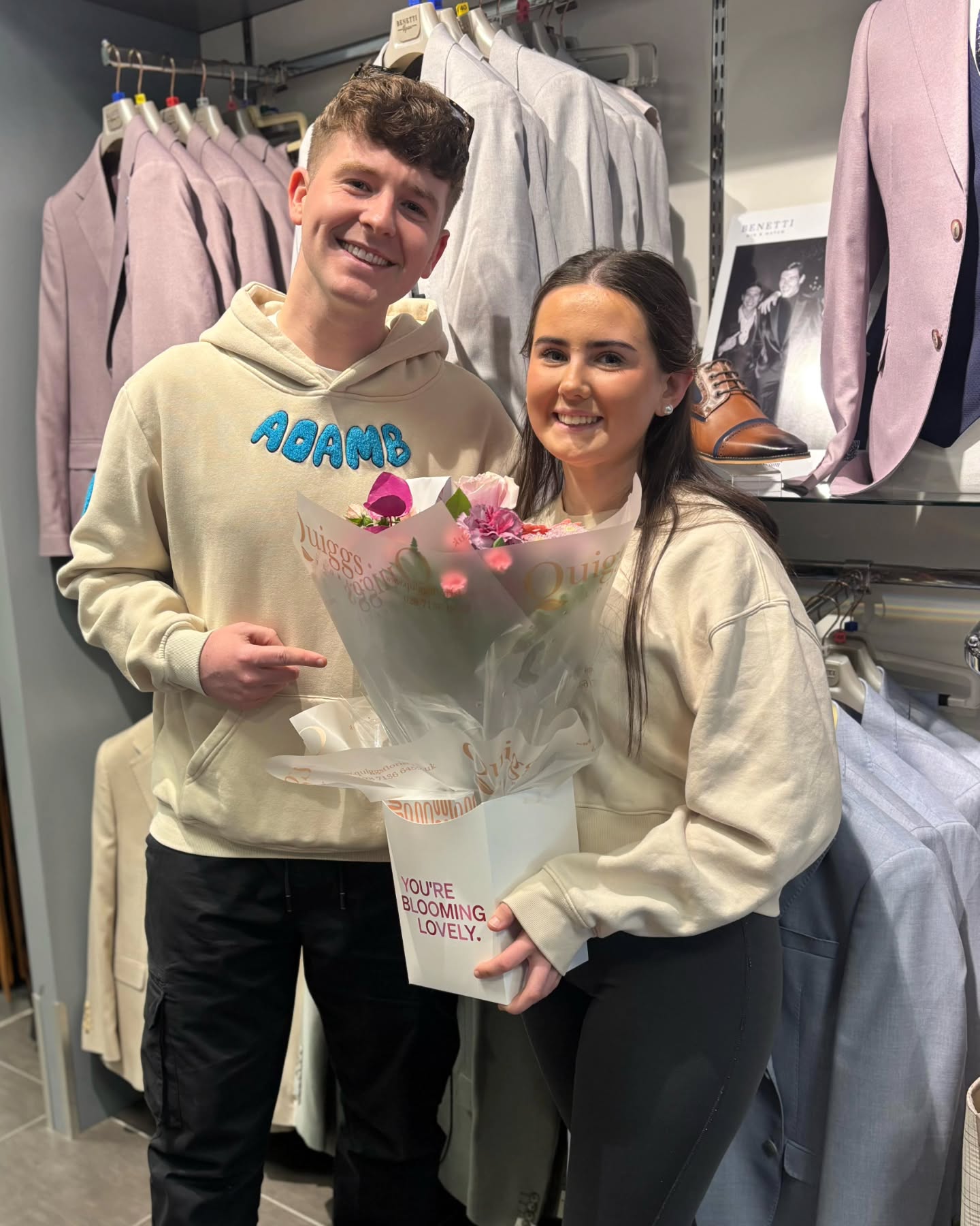 We recently suited @adambyt and his brother @callumbyt for a red carpet movie premiere in London. Today, Adam dropped by Cityman to say thanks and even posed for a quick snap with our customer Olivia!
Appreciate the kind gesture, Adam โ it was a pleasure suiting you both!
_____________________________โฃโฃโฃโฃโฃโฃโฃโฃโฃโฃโฃโฃโฃโฃโฃโฃโฃโฃโฃโฃโฃโฃโฃโฃโฃโฃโฃโฃ
www.citymanmenswear.com | 028-71263951 | 18 Waterloo Place, BT48 6BUโฃโฃ | Open 7 Days ๐
#CitymanMenswear #RedCarpetReady #Grateful #callumb #blacktie #AdamB #redcarpet #redcarpetstyle #supportlocal #formalstyle #MensStyle #LoogGoodFeelGood
