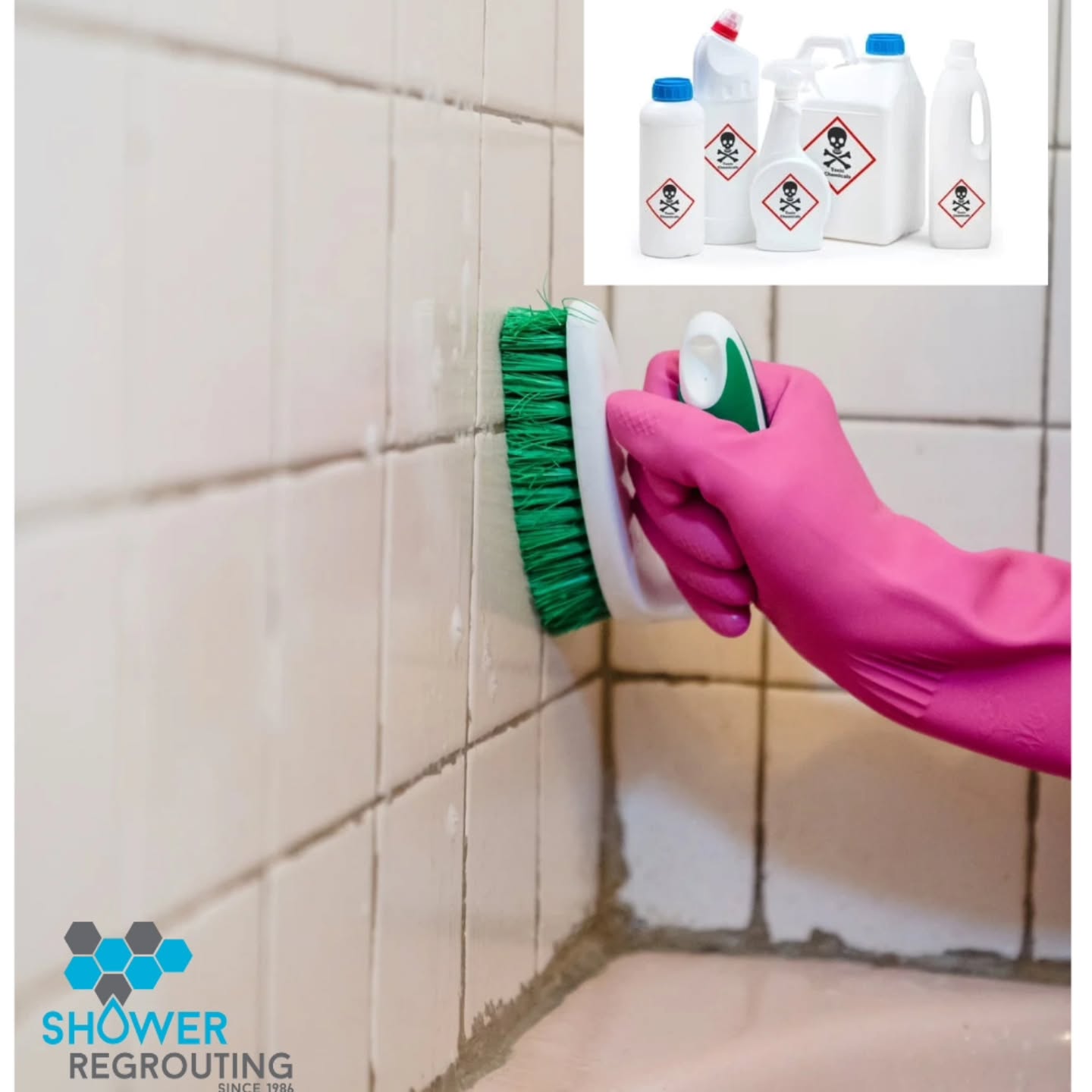 🚨 The Dangers of Using High pH Chemicals on Your Bathroom Tiles! 🚨
Using harsh chemicals like bleach to clean your grout might seem like a quick fix, but it comes with serious risks! ❌
1️⃣ Damaged Grout: The high pH in bleach can break down grout over time, making it more prone to cracks and discoloration. Your tiles may start to look worse instead of better.
2️⃣ Health Hazards: Breathing in bleach fumes can irritate your lungs and eyes, while skin contact can lead to burns or rashes. Not to mention, the toxic residue left behind can pose a risk to pets and children.
3️⃣ Long-Term Damage: Regular use of bleach can weaken the surface of your tiles, causing them to lose their shine and durability.
Instead, try using more eco-friendly alternatives like vinegar, baking soda, or a pH-neutral cleaner to keep your bathroom looking fresh and safe! 🧼✨
#HomeCare #TileCleaning #SafeCleaning #HealthyHome #EcoFriendly #GroutCare #BathroomTips #CleanAndSafe @showerregroutingperth