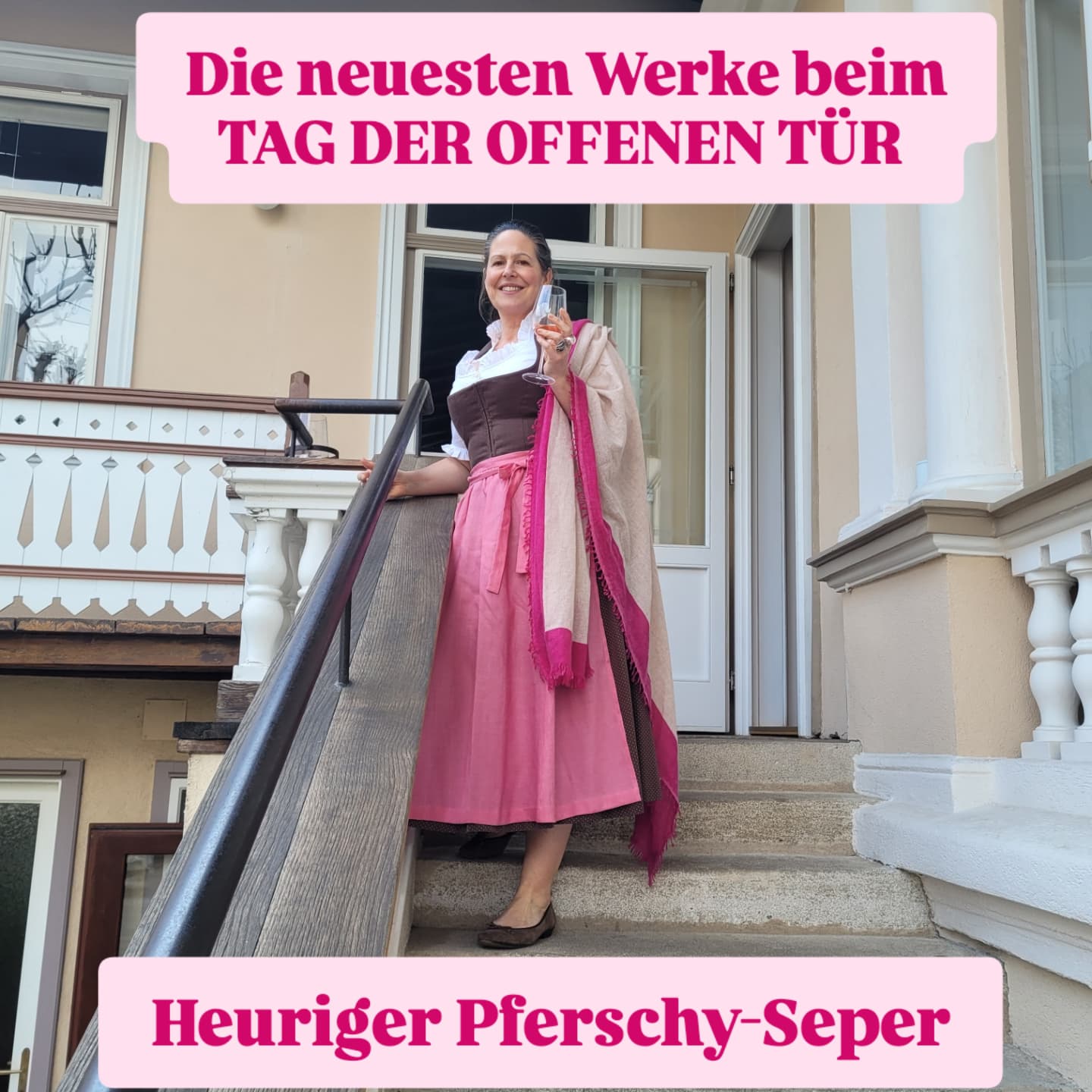 Ausstellung gemeinsam mit dm Mödlinger Künstlerbund anlässlich des Tag der offenen Tür beim Heuriger @pferschy.seper_wein.heuriger
#weinverkostung #mödlingerkünstlerbund #acyrlicpainting #gemeindemödling #dirndl #tagderoffenentür