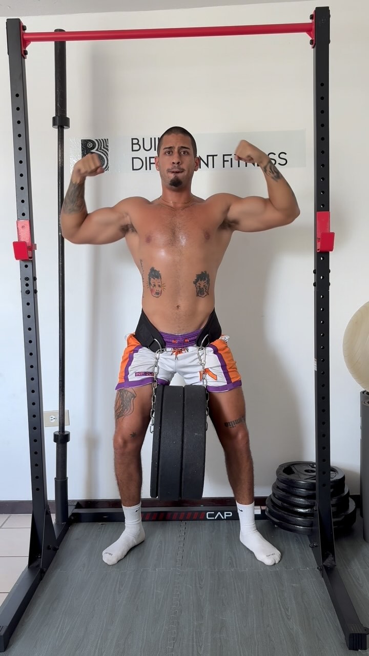 Vamos a ver hasta dónde aguanto en este reto… ¿con cuánto peso puedo hacer un pull-up?
#BuiltDifferent