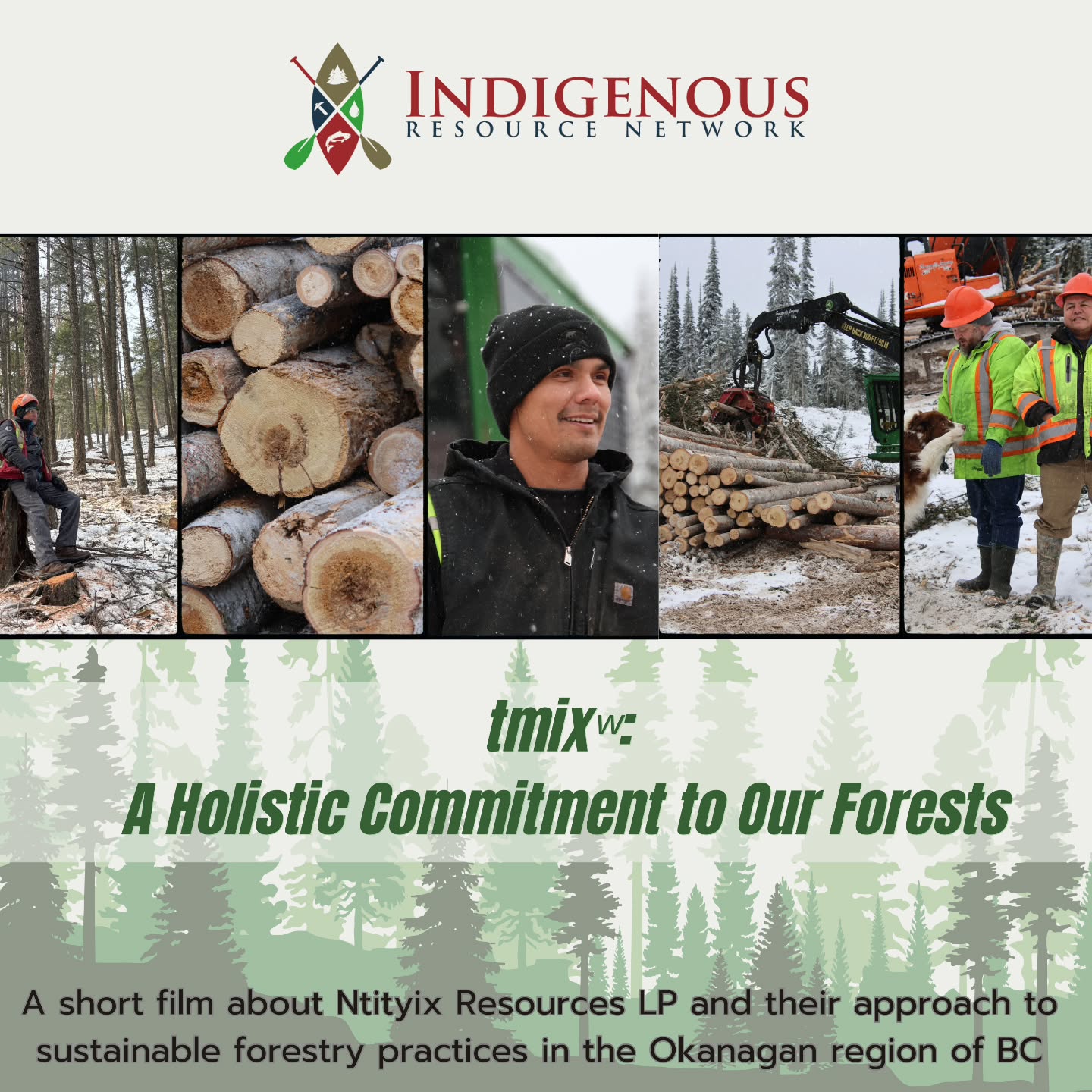 We’re inspired by the powerful message behind tmixʷ: A Holistic Commitment to Our Forests, a new documentary from @indigenousresourcenetwork
It highlights @ntityix_resources Seven
Generations approach to forest stewardship rooted in responsibility, innovation, and Indigenous knowledge.
This is what leadership looks like. This is the future of forestry.
Watch, learn, and share. (Link in bio)