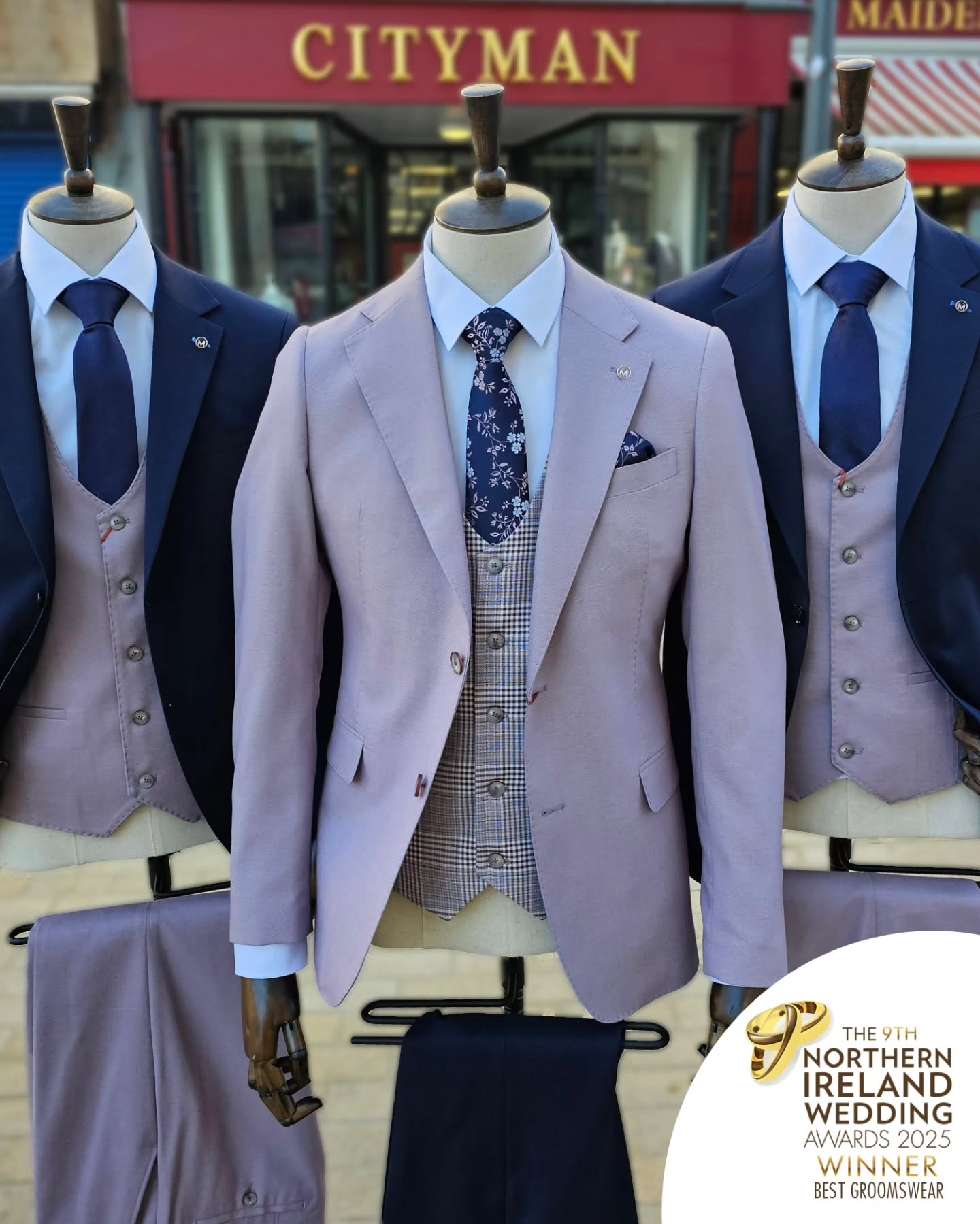 ๐๐๐๐๐ฎ๐ฌ๐ ๐ญ๐ก๐ ๐๐๐ฌ๐ญ-๐๐ซ๐๐ฌ๐ฌ๐๐ ๐๐๐ง๐ญ ๐๐จ๐๐ฌ๐งโ๐ญ ๐๐๐๐ฏ๐ ๐๐ญ ๐ญ๐จ ๐๐ก๐๐ง๐๐๐
Another standout addition to our exclusive pastel collection. Introducing Lilac & Navy in fully mix & match options, designed for the modern gent with a sharp eye for style.
Whether itโs ๐ฐ๐๐๐๐ข๐ง๐ ๐ฉ๐๐ซ๐ญ๐ข๐๐ฌ, ๐ซ๐๐๐ ๐๐๐ฒ๐ฌ, ๐๐จ๐ง๐๐ข๐ซ๐ฆ๐๐ญ๐ข๐จ๐ง๐ฌ, ๐จ๐ซ ๐ฌ๐ฉ๐๐๐ข๐๐ฅ ๐จ๐๐๐๐ฌ๐ข๐จ๐ง๐ฌ, this versatile combination offers a fresh take on classic tailoring, perfect for spring/summer events.
๐ธ Choose from jackets, trousers, and a range of waistcoats including:
Lilac or Navy jackets & trousers in a variety of fabrics
Plain, Check or Double-Breasted waistcoats in complementary tones
๐ท ๐
๐ซ๐จ๐ฆ ยฃ๐๐๐.๐๐ ๐๐จ๐ซ ๐ ๐-๐ฉ๐ข๐๐๐ ๐ฌ๐ฎ๐ข๐ญ
๐ ๐๐ฑ๐ฆ๐ค๐ช๐ข๐ญ ๐ธ๐ฆ๐ฅ๐ฅ๐ช๐ฏ๐จ ๐ฑ๐ข๐ณ๐ต๐บ ๐ฐ๐ง๐ง๐ฆ๐ณ ๐ข๐ท๐ข๐ช๐ญ๐ข๐ฃ๐ญ๐ฆ ๐ธ๐ฉ๐ฆ๐ฏ ๐ฑ๐ถ๐ณ๐ค๐ฉ๐ข๐ด๐ช๐ฏ๐จ ๐น ๐ฐ๐ณ ๐ฎ๐ฐ๐ณ๐ฆ ๐ด๐ถ๐ช๐ต๐ด
๐ ๐๐ง-๐ฌ๐ญ๐จ๐ซ๐ ๐จ๐ง๐ฅ๐ฒ โ fitted with our award-winning customer service to guarantee the perfect look and feel.
Light, bright, and effortlessly sharp โ come see it in person at Cityman Menswear
๐๐๐ซ๐จ๐จ๐ฆ๐ฌ๐ฐ๐๐๐ซ ๐๐ฎ๐ฉ๐ฉ๐ฅ๐ข๐๐ซ ๐จ๐ ๐ญ๐ก๐ ๐๐๐๐ซ | ๐๐ฐ๐ณ๐ต๐ฉ๐ฆ๐ณ๐ฏ ๐๐ณ๐ฆ๐ญ๐ข๐ฏ๐ฅ ๐๐ฆ๐ฅ๐ฅ๐ช๐ฏ๐จ ๐๐ธ๐ข๐ณ๐ฅ๐ด ๐ธ๐ถ๐ธ๐ป
_____________________________โฃโฃโฃโฃโฃโฃโฃโฃโฃโฃโฃโฃโฃโฃโฃโฃโฃโฃโฃโฃโฃโฃโฃโฃโฃโฃโฃโฃ
www.citymanmenswear.com | 028-71263951 | 18 Waterloo Place, BT48 6BUโฃโฃ | Open 7 Days ๐