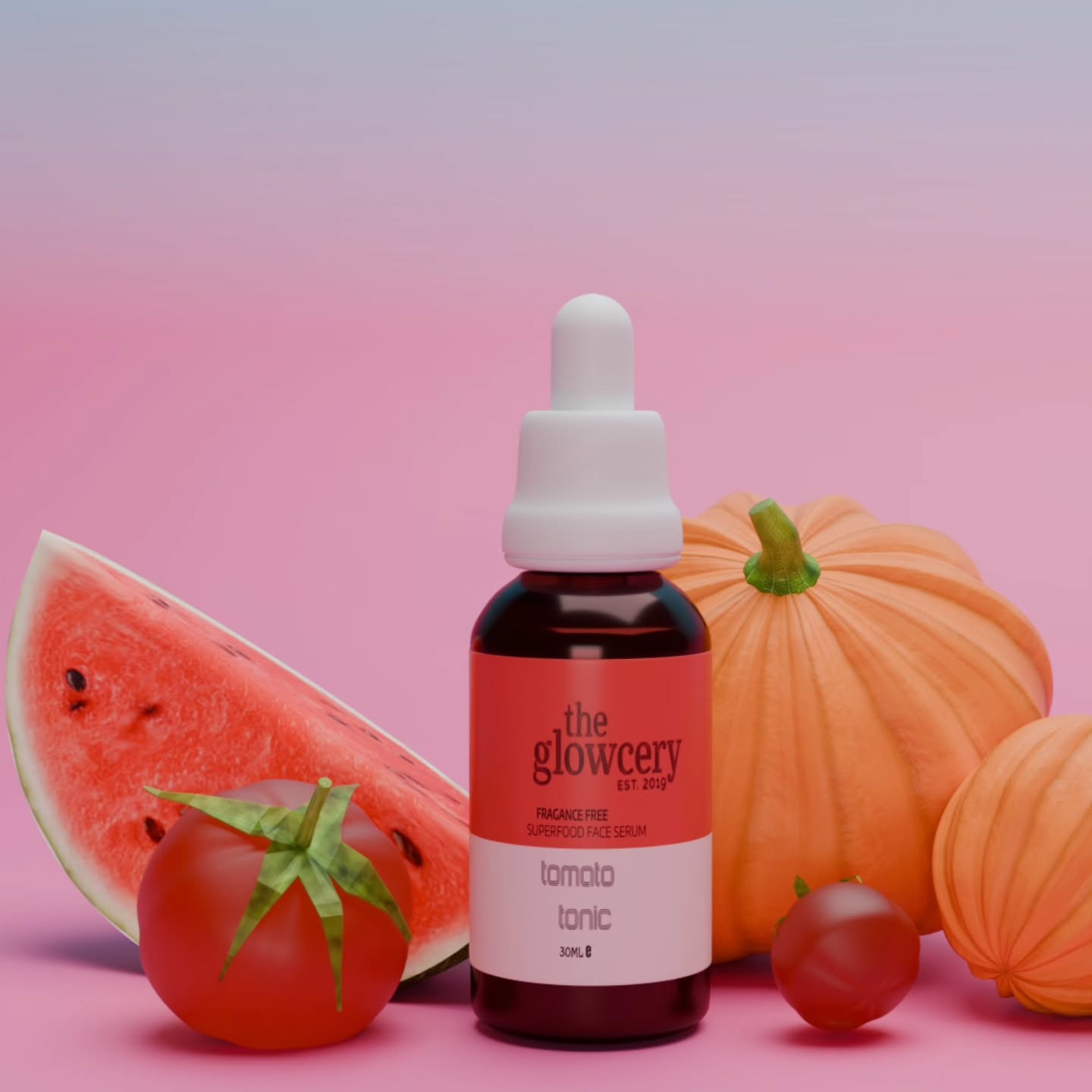 Finally putting the new PC to the test. Exploring how to weave natural ingredients into stills for skincare serums — starting with a juicy one.” @theglowceryshop Tomato Tonic 🍅
#3dskincare #skincarerenders #productvisuals #interfaceglow #beautycontent #ingredientinspired #3dartistlife