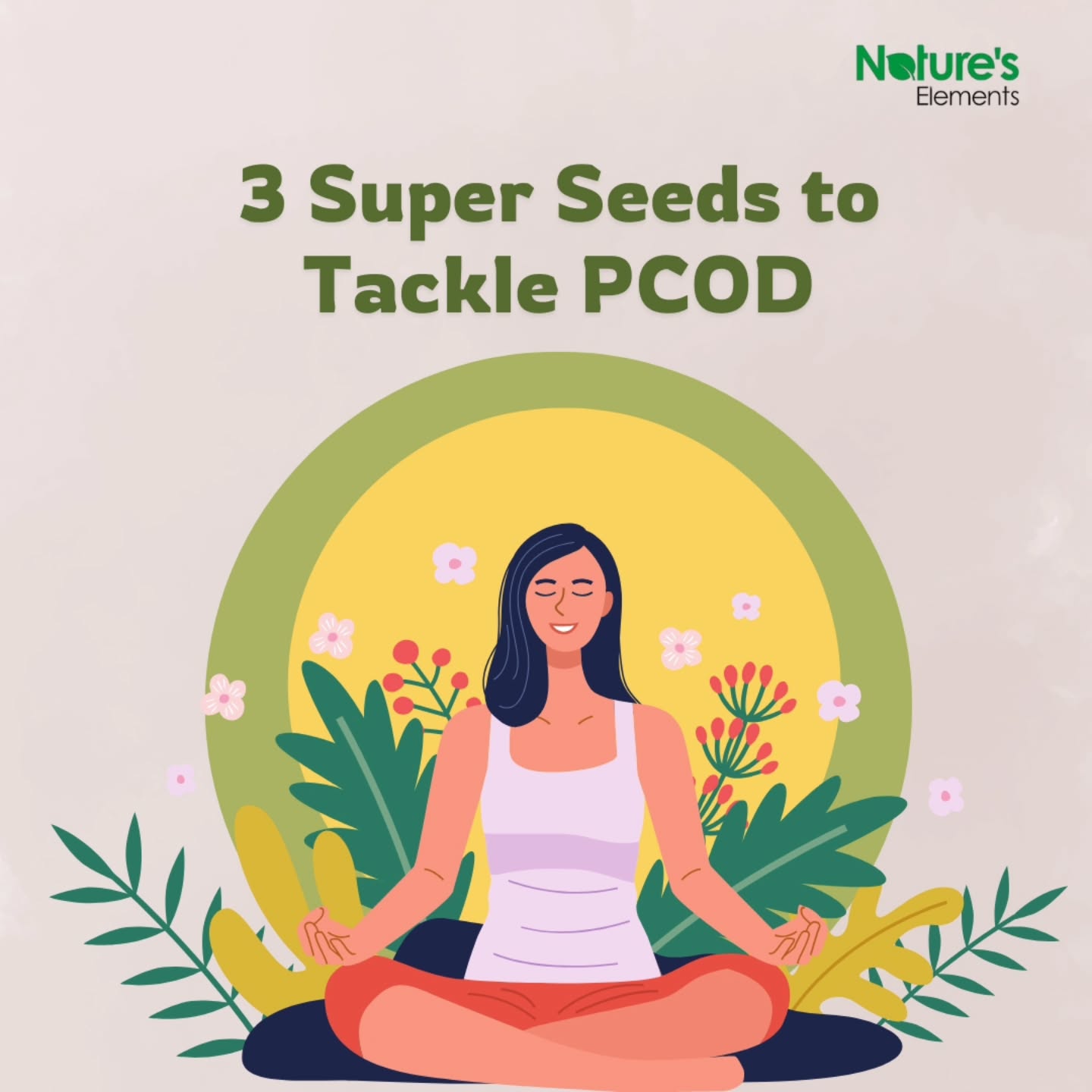 Struggling with PCOD? These 3 Super Seeds might just be your new besties! 🌱💪
Tired of mood swings, irregular cycles, and energy crashes? Meet the natural warriors your body will thank you for:
✨ Flax Seeds – Balancing hormones like a boss with omega-3s and lignans
🎃 Pumpkin Seeds – Tiny zinc-packed powerhouses for happy hormones and healthy cycles
🌻 Sunflower Seeds – Rich in Vitamin E to support skin, mood, and hormonal harmony
Add them to your smoothie, yogurt, or just munch on them raw—your hormones will do a happy dance! 💃🌸
Because healing can be simple, natural, and tasty. 💚
#PCODSupport #SuperSeedPower #FlaxSeeds #PumpkinSeeds #SunflowerSeeds #WomensWellness #HormonalHealth #NaturesElements #BalanceNaturally #HealthyHormones #AyurvedicNutrition #SeedCycling
