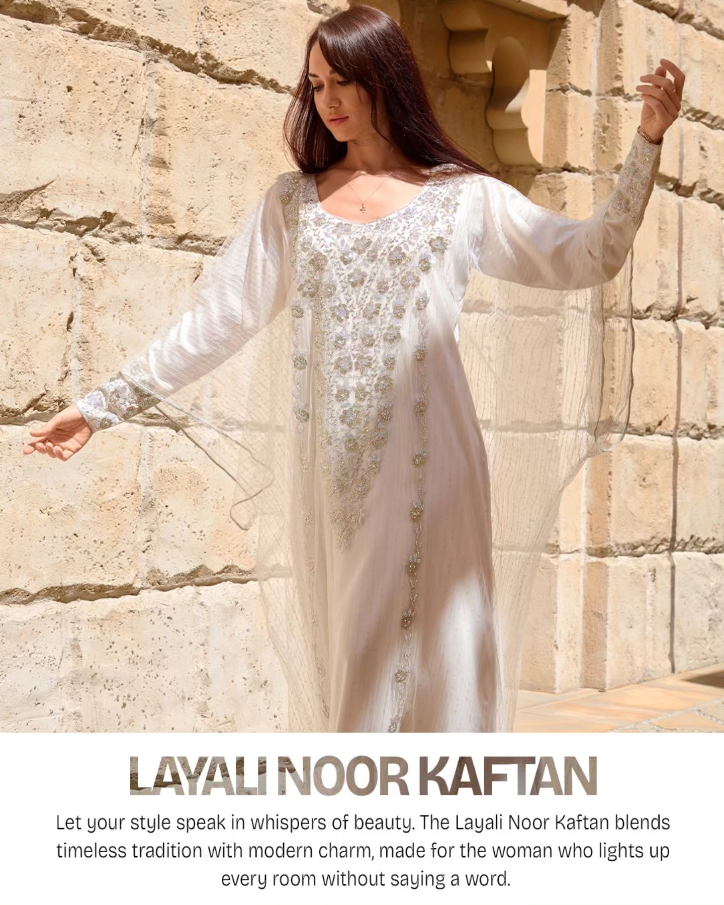 For the quiet moments, when you catch your reflection... And can't help but smile! ๐๐น
Presenting Layali Noor - Let your style speak in whispers of beauty ๐ค
#MamlakatMoment #Mamlakat #mydubai #ModestFashion