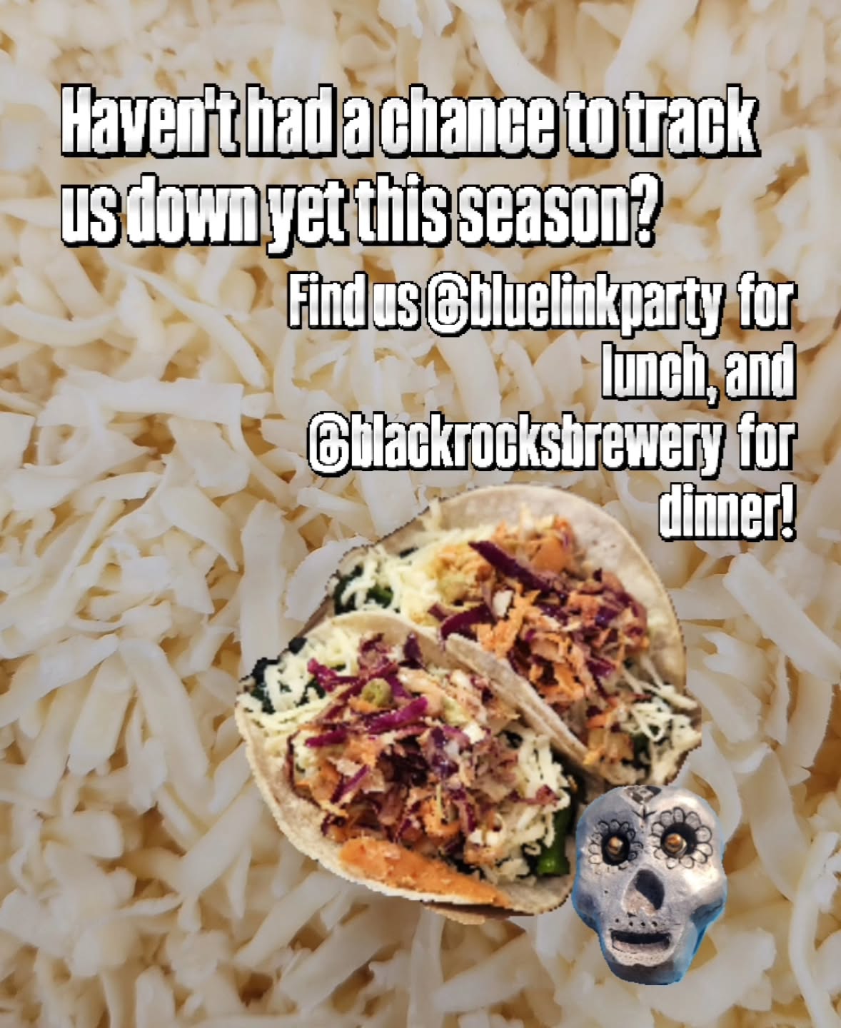 11am-3pm @bluelinkparty & 4pm-9pm @blackrocksbrewery ๐