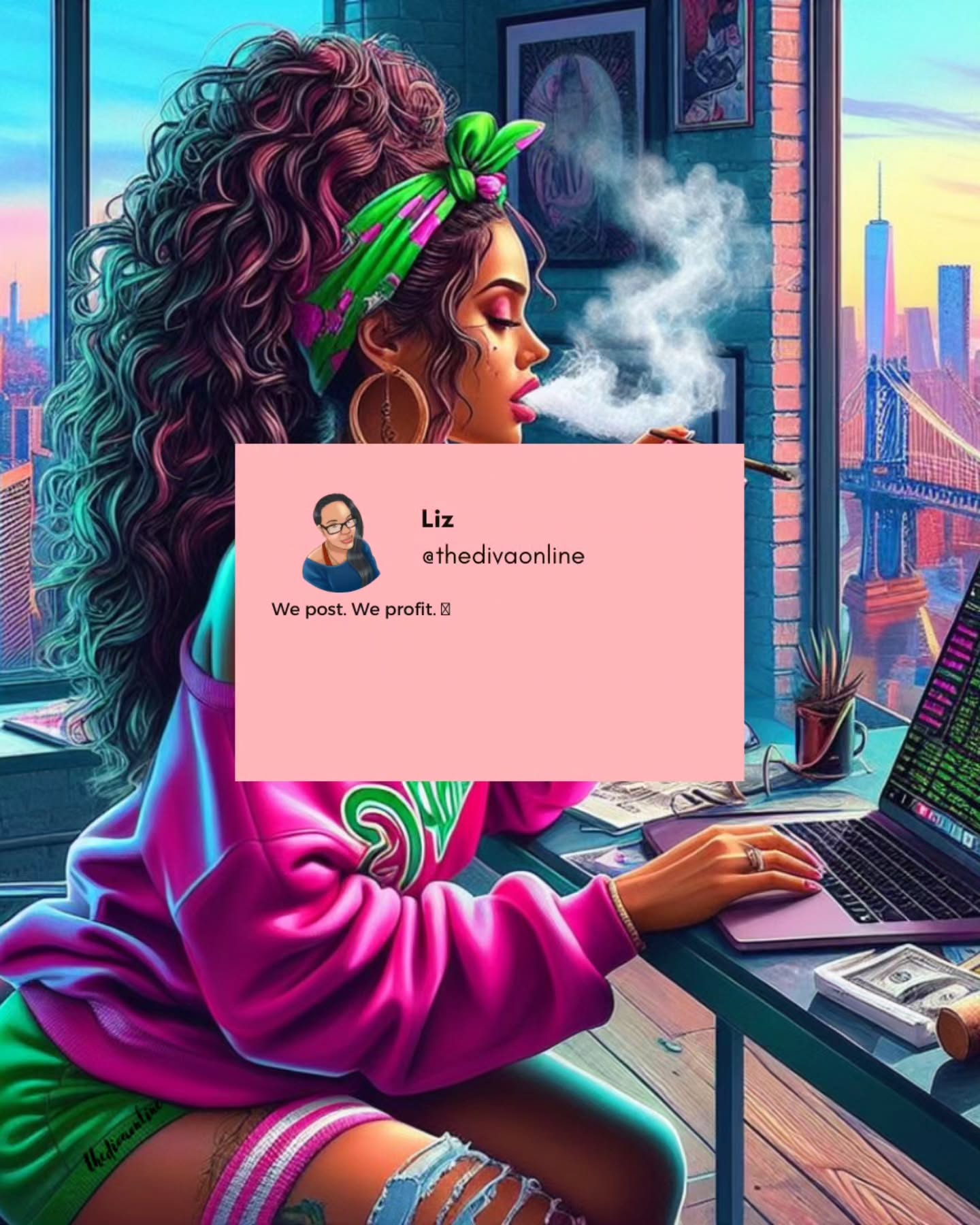 We post. We profit. 🩷
.
Follow @thedivaonline for more #wfhjobs and #sidehustles 💋
.
.
#thedivaonline #blogger #1000visionaries
#digitalproducts #dfydigitalproducts
#howtoworkfromhome
#digitalmarketing #digitalproducts #easywaystomakemoney
#howtostartanonlinebusiness #howtostartanonlinehustle #howtomakemoneyonline #digitalnomad
#2024sidehustles #wifimoney
#womensupportingwomen #womeninbusiness #girlpower #entrepreneurlife #girlboss