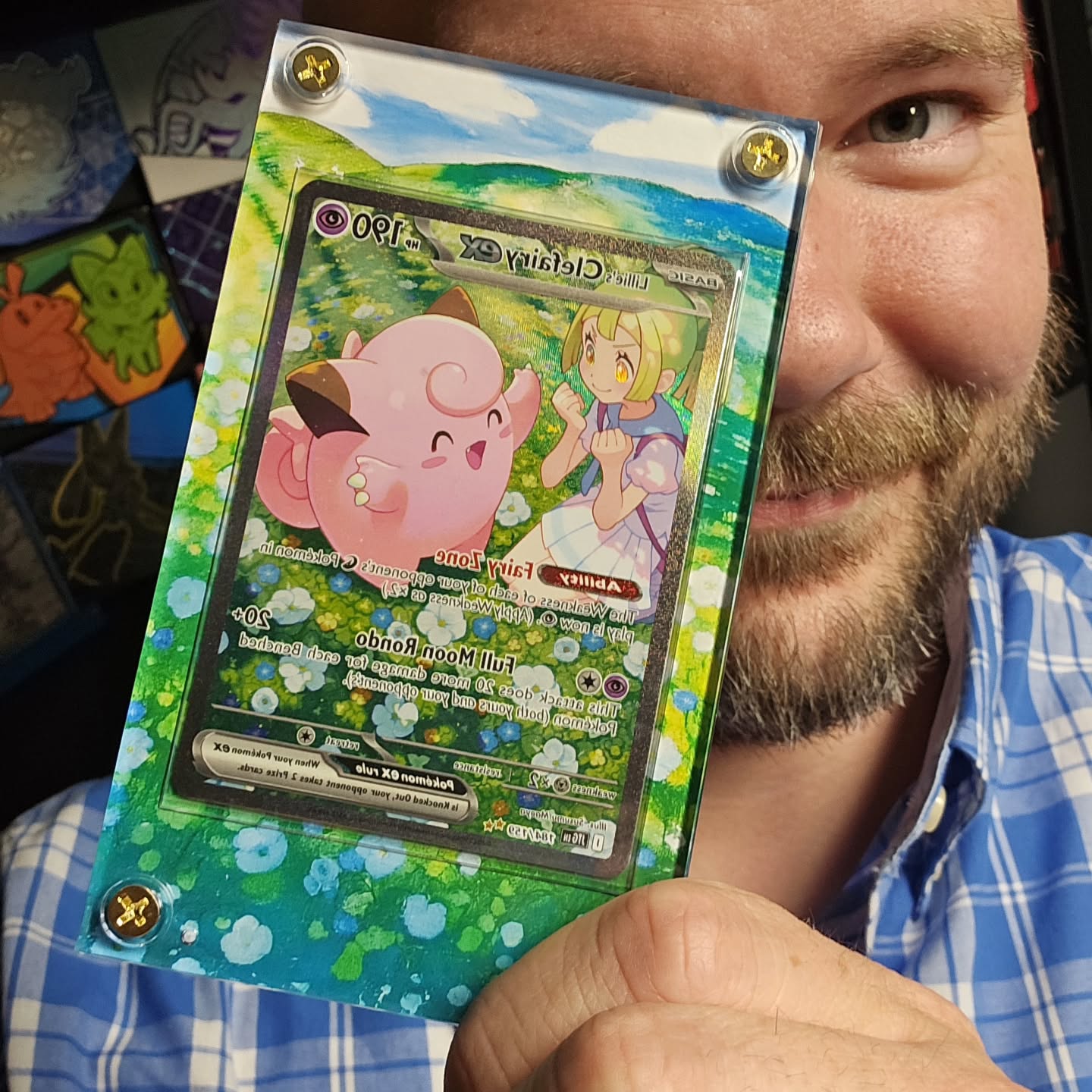 Good Poke-evening! (Gotta change it up sometimes!) Who loves this card?? Should I grade it?
.
.
.
.
#pokemon #pokemorning #pokemontcg #pokemoncards #psa #psaslab #tradingcardgames #tradingcard #tradingcards