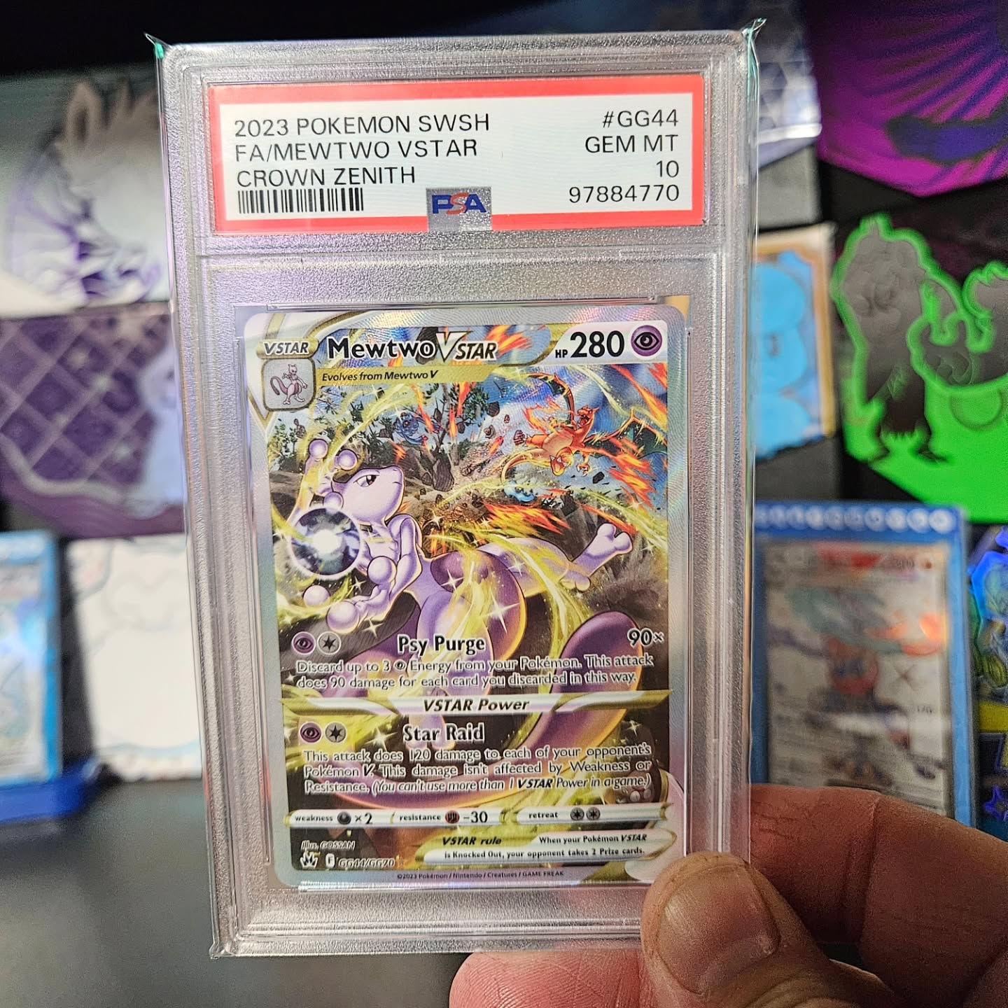 Good Pokemorning! This here is the first single I sent in that got a 10! I only recently got into grading, and at the time I started, I didn't know the pre-grading tricks get a good estimate. I also didn't realize how hard it was to get 10s, I thought pulling and sleeve/top load would be good enough. I'm definitely wrong on that. I'll drop some pre-grading tips this week!!!
.
.
.
.
#pokemon #pokemorning #pokemontcg #pokemoncards #psacard #psaslab #psa #tradingcards #tradingcardgames #tradingcard