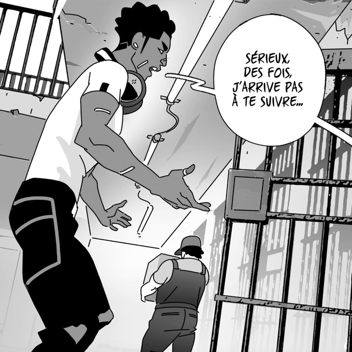 Lesya et Kenzell se cherchent et se trouvent dans le tome 3. Si vous aimez ce genre d'extraits et souhaitez en voir plus, dites-le moi!
@ankama_editions @urbancetv #ankama #urbance #urbancemanga #urbancecomic #comics #comicstrip #comicstrips #bd #dialogue #prison #mangafrançais #mangafr #artoninstagram #art #sketches #sketchbook #wow