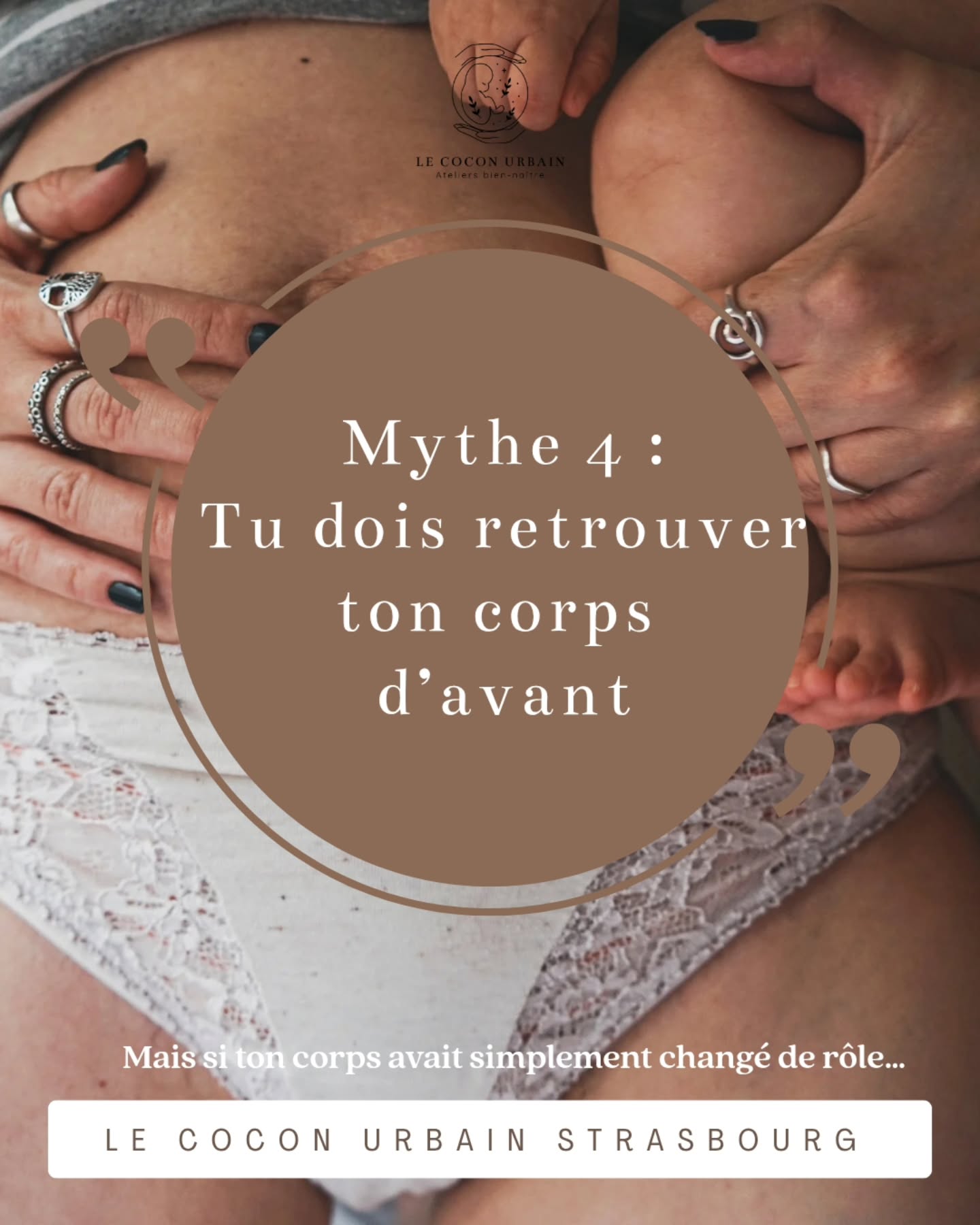 Ton corps n’a rien à prouver.
Ce n’est pas un avant/après, c’est un chemin.
Et il mérite du respect. Pas un compte à rebours.
#monpostpartum #allaitement #maternitésansjugement #mythespostpartum #PostPartum
#postnatal #maman #viedemaman #liendattachement #instinctmaternel #grossesse #accouchement #depressionpostpartum #babyblues #mumlife #mythe #injonction #chargementale #parents #parentalite #strasbourg #matrescence #maternite #ambivalencematernelle #culpabilitematernelle #tabou