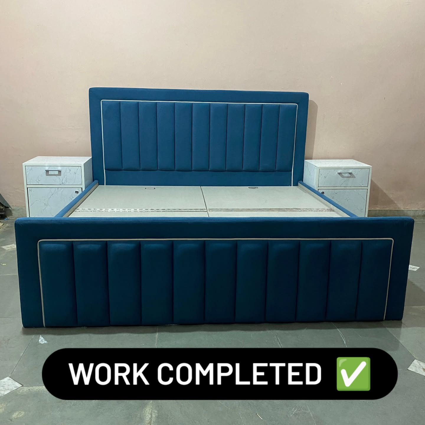 Upholstered Bed complete and delivered by boozo.in
You want one for you ?
Contact us
#bedroomideas #bedroomdesign #designerbed #bedupholstery #coverdbeddesigner #designerfurniture #luxuryfurnıture
#boozo
#interiordesign
#interiorwork
#boozo #boozo.in #homedecore #homefurniture #furnishings #interiordesign #livingroomgoals #cozyvibes #relaxationmode
#homedecor
#furniture
#sofarepair
#homedecoration
#furnituredesign
#interiordesign
#homeinterior
#livingroomdecor
#sofadesign
#sofarepair
#furnishings
#homedecorideas
#livingroomdecor
#bedroomdecor