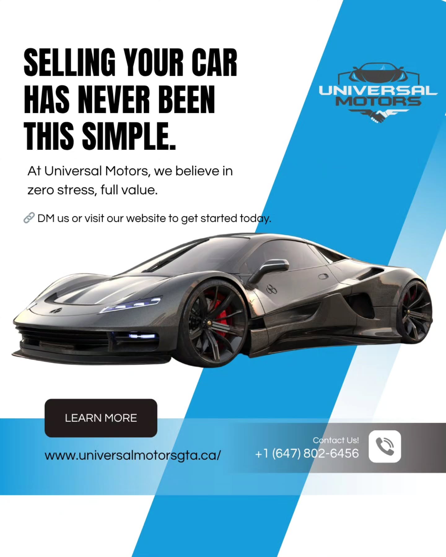 Instant cash offer for your vehicles! Give us call or email today! #instantcash #Universalmotors #mississaugadealership #sellyourcar