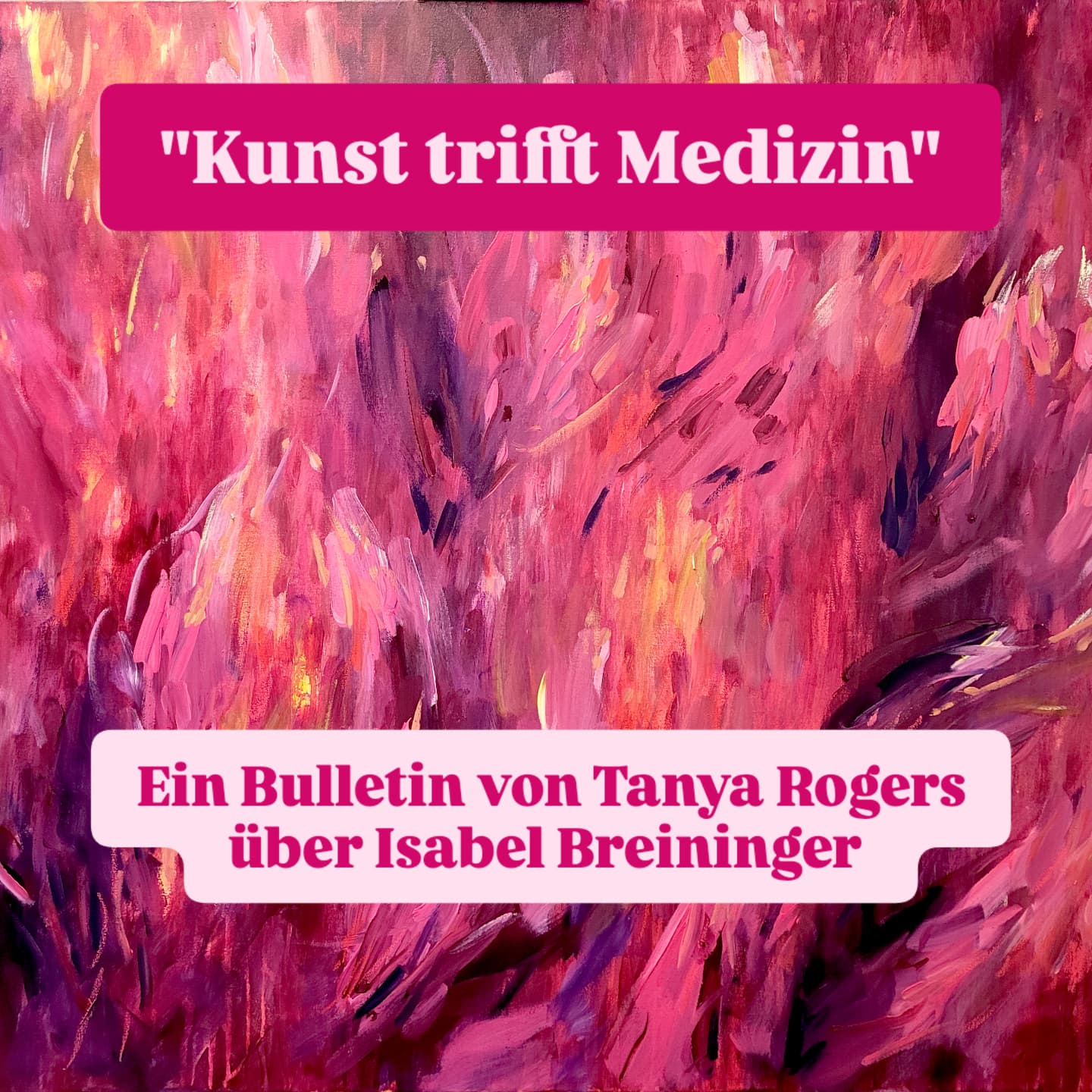 Mein erstes Feature auf LinkedIn von "medicine & art" 😊
#acrylicpainting #malerei #artbulletin #medicineandart