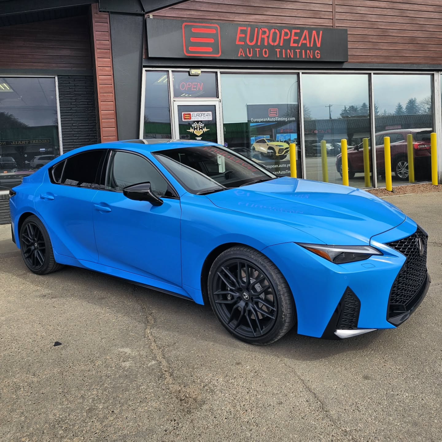 Lexus IS500 F Sport in Vector Blue — protected where it matters most with a tailored XPEL package.
We installed XPEL Paint Protection Film on the full front end, side rockers, rear impact areas, black trim, B-pillars, grille, and door cups — delivering high-impact protection while maintaining the sharp lines and deep finish of this performance sedan.
To complete the package, we tinted all 5 windows with 15% film, giving the IS500 an ultra-dark, sleek look with enhanced privacy and heat rejection.
-European Auto Tinting- Est. 1994
📞 (780)-438-4676
🌐 EuropeanAutoTinting.com
📧 Sales@EuropeanAutoTinting.com
📍 5723 104 Street NW, T6H 2K1
Our Services Include:
• XPEL Paint Protection Film
• Windshield Protection Film
• Coloured PPF Wraps
• Window & Taillight Tinting
• Paint Correction & Ceramic Coating
#LexusIS500 #VectorBlue #XPEL #FullFrontPPF #PPFProtection #XPELUltimatePlus #WindowTint #15PercentTint #UltraDarkTint #EuropeanAutoTinting #YEGDetailing #Since1994 #YEGAuto #PPFInstall #LexusCanada #LuxurySedan #IS500FSPORT