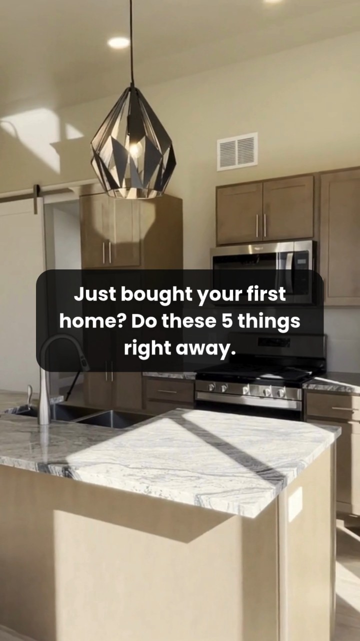 Just bought your first home? 🏡 Do these 5 things right away! 🔑
You did it, you're officially a homeowner! 🎉 But before you get too comfy on the couch, there are a few key things you need to take care of ASAP.
Here’s what every new homeowner should do 👇
1️⃣ Change the locks. You'll never know who had a key before you.
2️⃣ Check your HVAC filters, Fresh filters = cleaner air and lower bills.
3️⃣ Locate your main water shut-off, Crucial in an emergency.
4️⃣ Test smoke & carbon monoxide detectors, Safety first!
5️⃣ Update your address, USPS, banks, subscriptions, the works.
These quick steps protect your investment and set you up for long-term success in your new space 🛠️
🧠 Pro tip: Keep a binder or digital folder for all home docs, warranties, and contacts, it’ll save you big headaches later.
🔔 Want more homeownership tips that actually help?
Follow us for insider advice, market updates, and real estate wins.
#firsttimehomebuyer #floridarealestate #homeownertips #movingtoflorida #flhomebuyers #orlandorealestate #clermontflorida #davenportflorida #centralflhomes #deltonafl #homesweethomefl #floridahomeowners #wintergardenfl #buyingahomeinflorida #realtorlife #MVPHomeGroup #RealBroker