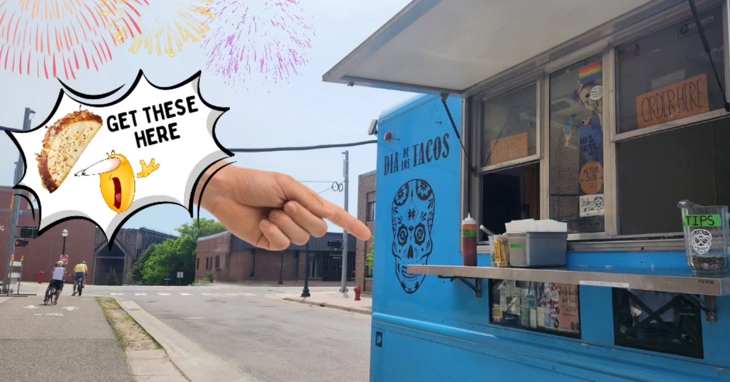 Come get some tacos before the fireworks, Happy 4th folks!