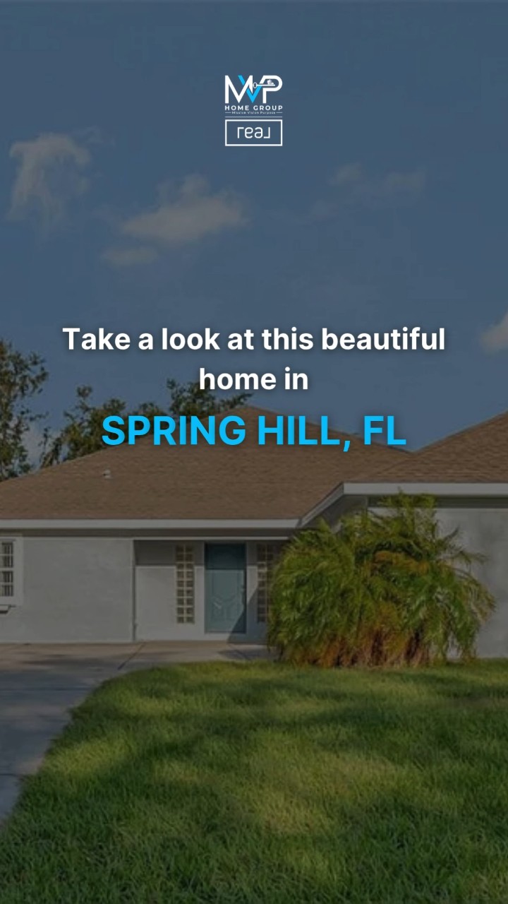📍Take a look at this beautiful home in Spring Hill! 🏡🔥
2443 Waterfall Dr, Spring Hill, FL 34608
✨ 3 Bedrooms | 2 Bathrooms
📐 1,979 Sq Ft | 🛠 Built in 2007
Step inside to an open floor plan with soaring cathedral ceilings, tons of natural light, and sleek ceramic tile throughout.
🍽 The modern kitchen features brand-new stainless steel appliances, ample cabinet space, and a center island perfect for meal prep or casual dining.
🌿 Head outdoors to a backyard built for memories, complete with a custom fire pit, covered patio, and space to entertain or unwind.
🚗 Plus, enjoy the convenience of a 2-car garage in a peaceful, move-in-ready neighborhood.
💥 Ready to call this gem home?
📲 Don’t wait—schedule your tour today and hit Follow for more beautiful Florida listings!
#springhillflorida #flrealestate #homeforsaleinflorida #floridarealestateagent #firsttimehomebuyer #floridaliving #househuntingfl #move2florida #buyingahomeinflorida #homesweethome #realestatefl #homebuying101 #springhillhomes #justlistedfl #retireinflorida #MVPHomeGroup #RealBroker