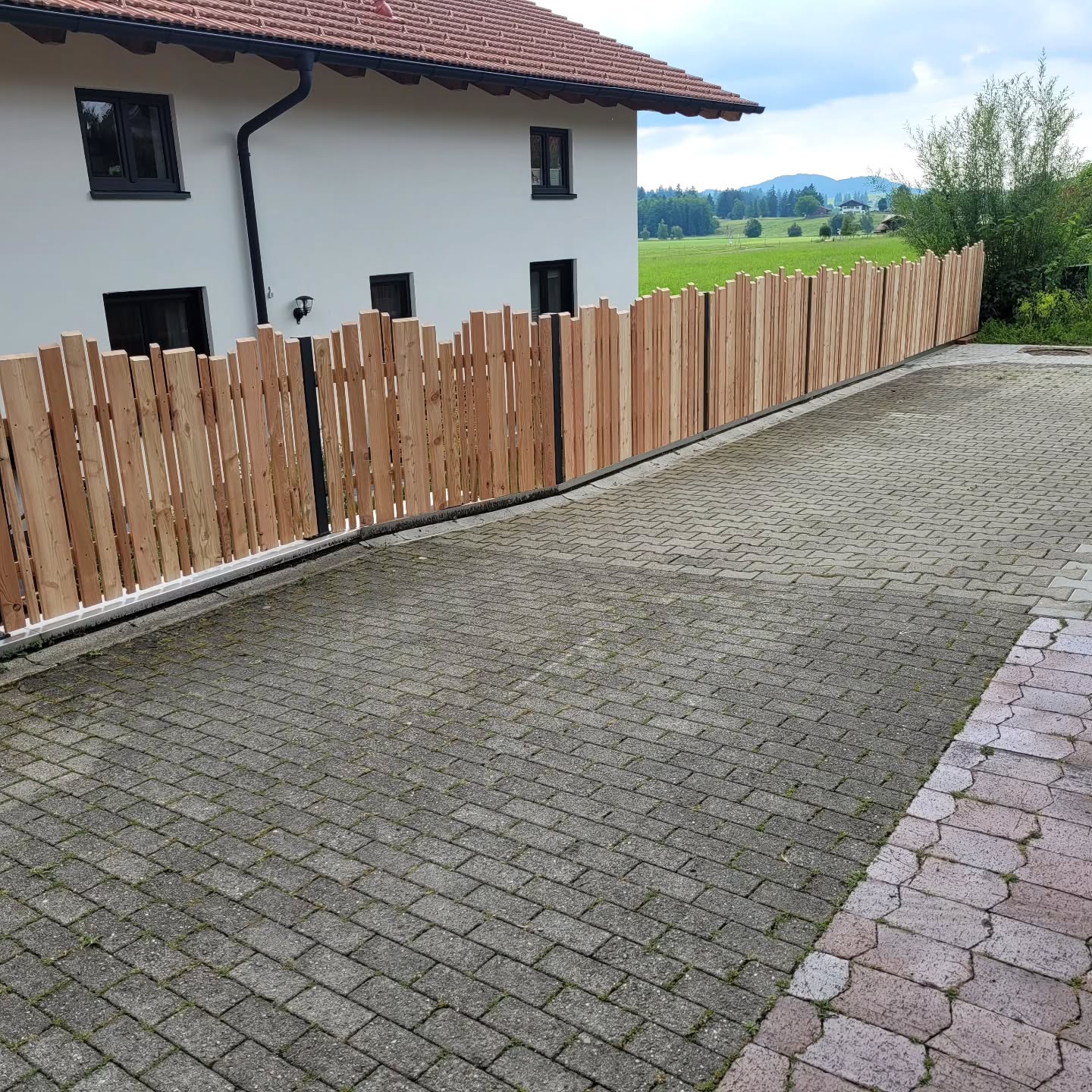Gartenzaun in Lärche