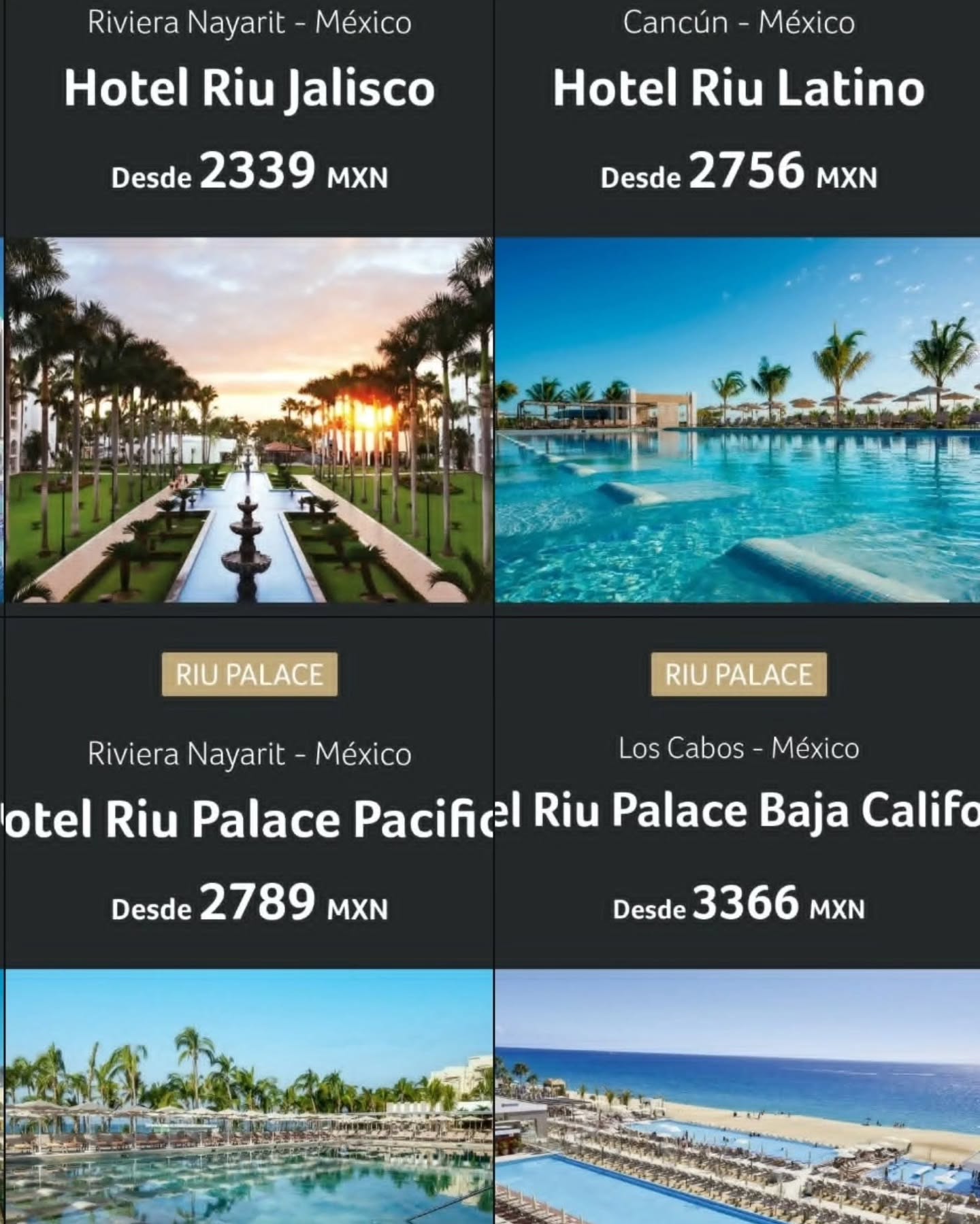 Contacta con nosotros y descubre todas las posibilidades para disfrutar de RIU Hoteles.
TravelTicket.mx