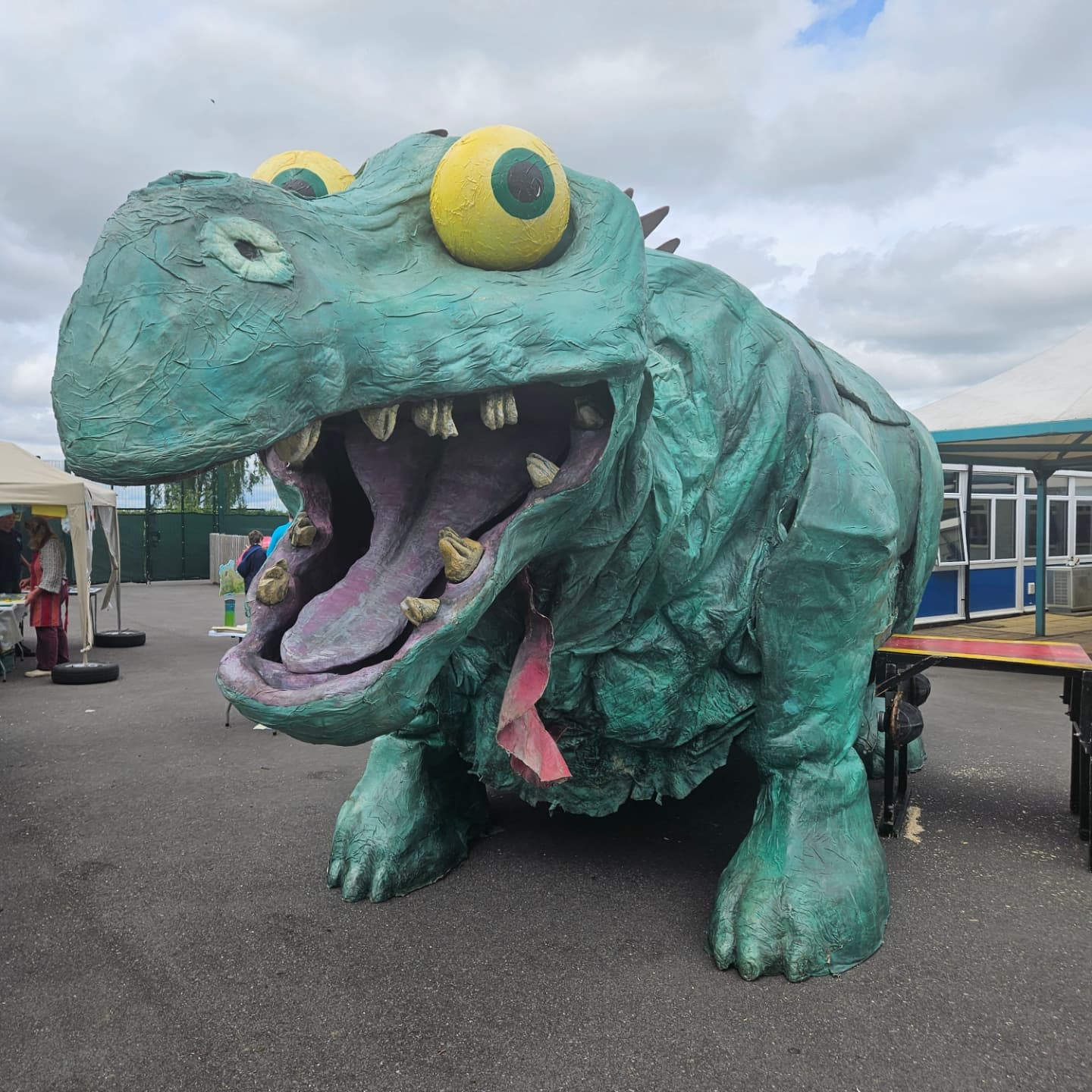 🦎✨ **When a 10ft Iguana Visits Fairmead School… and Steals the Show!** 🎭🌿
Meet **Iggy**, the larger-than-life iguana who turned three ordinary school day's into unforgettable open-air performances! 🐊💃
What started as a surprise visit quickly transformed into a magical moment of music, movement, and mayhem on the playground. The young people and staff alike were swept up in the excitement of the performances and workshops over Iggys three day visit 🌟🎶
Thank you for everything
https://emeraldant.com/iggy-for-all/
Fairmead, you never fail to bring the unexpected! 💚 #IggyAtFairmead #SchoolSurprise #OpenAirMagic #FairmeadFun #UnforgettableMoments